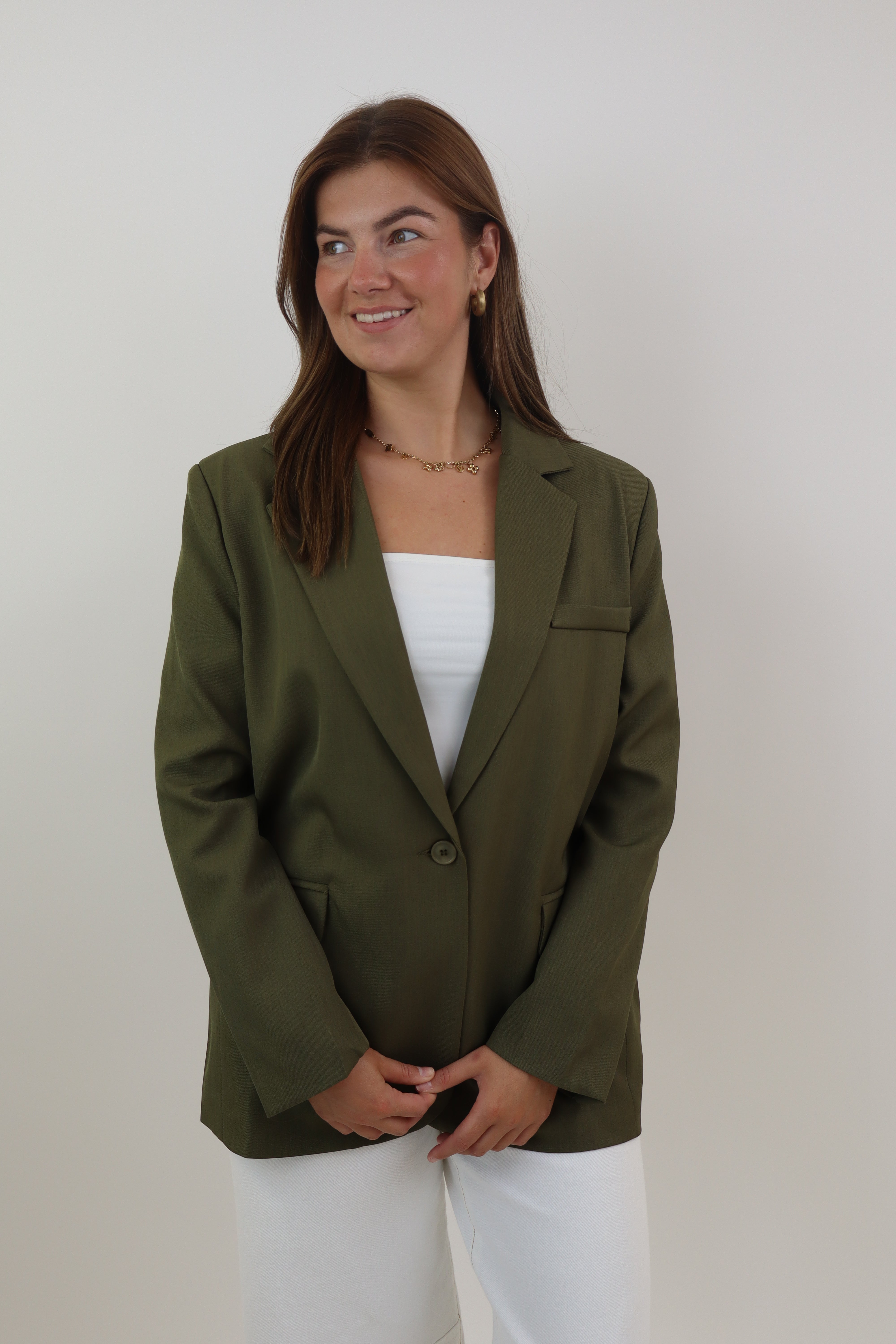 Bowie Oversized Blazer | Green