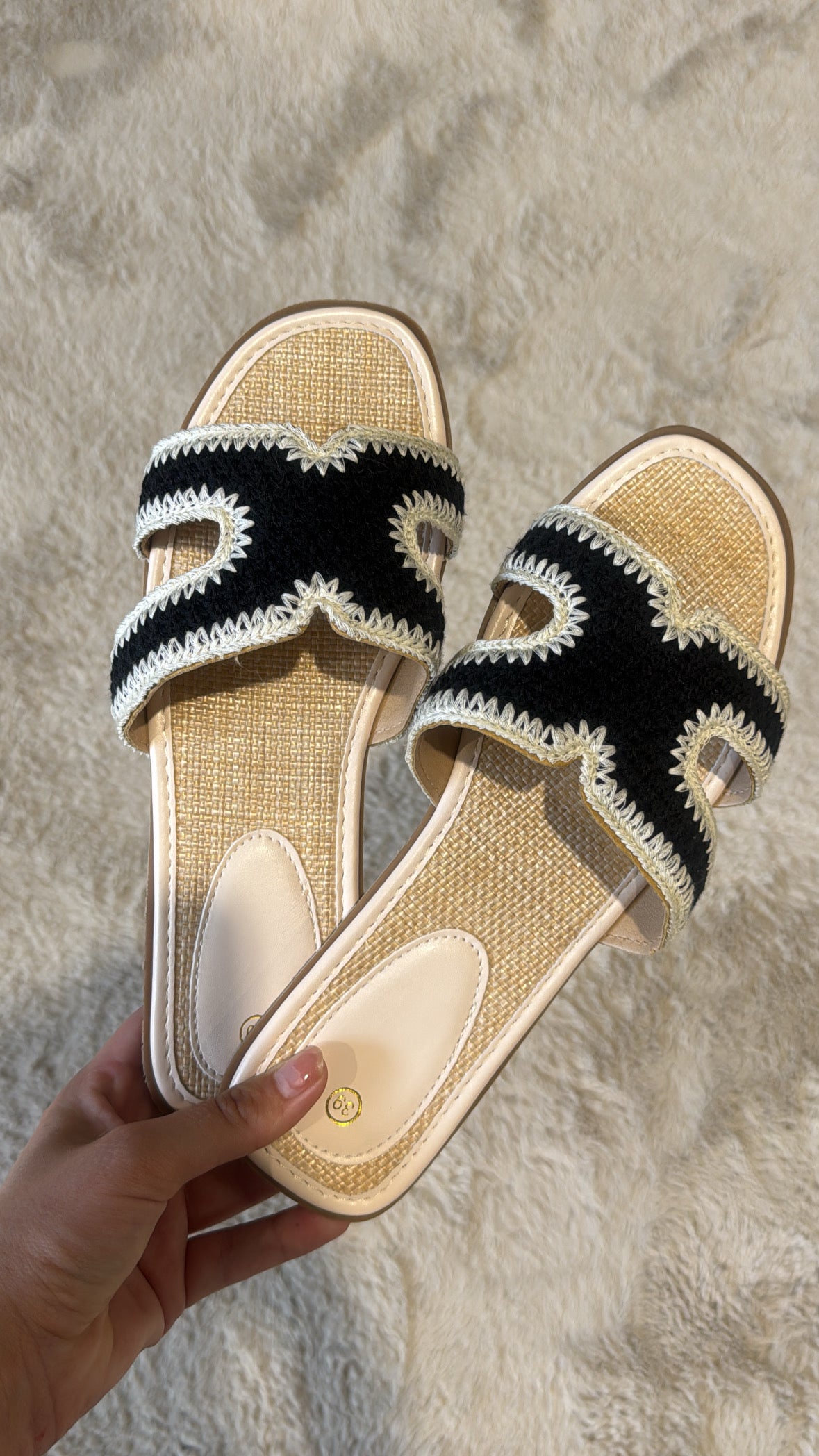 Ibiza Slippers Beige