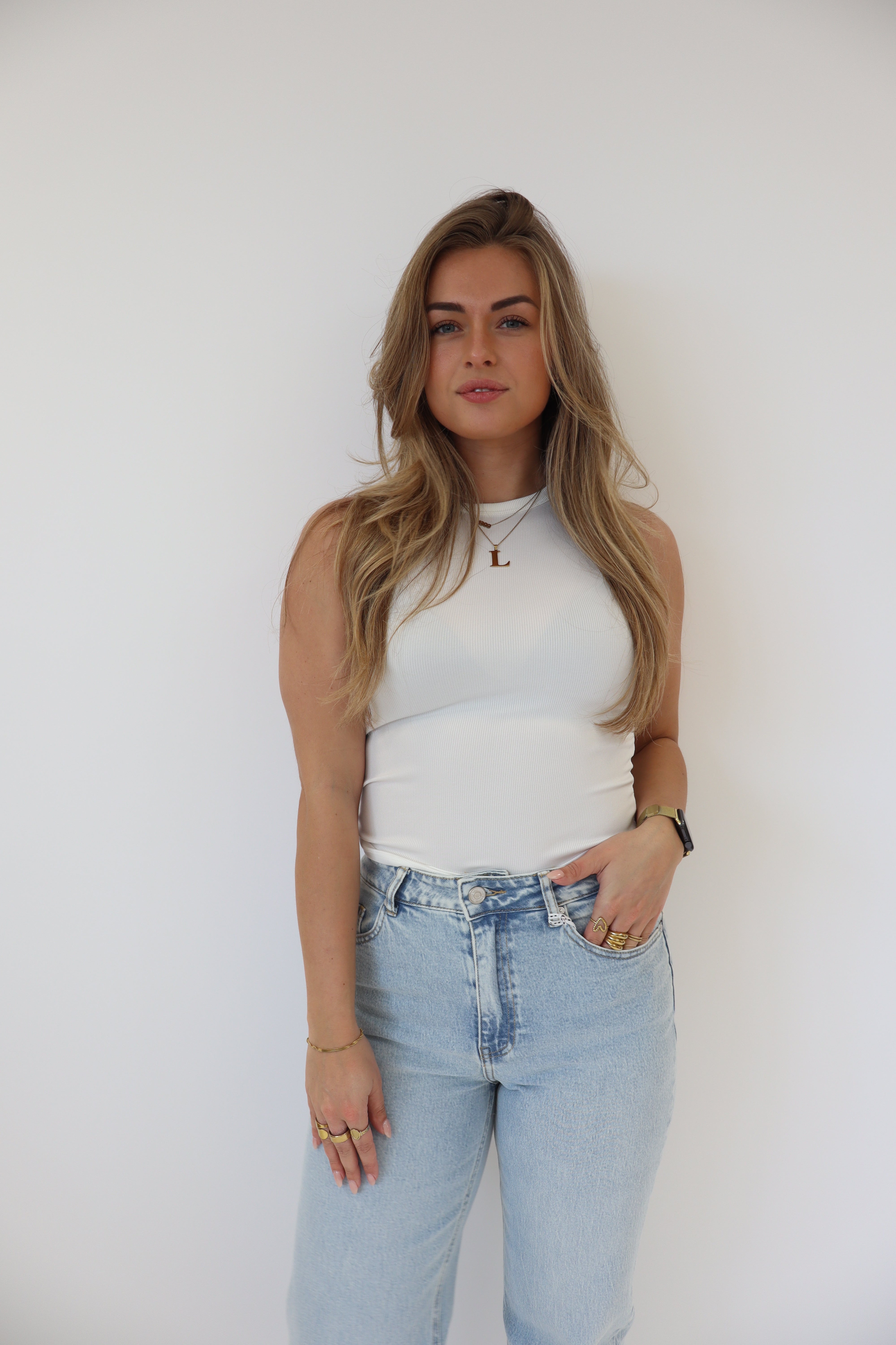 Sanne Tanktop White