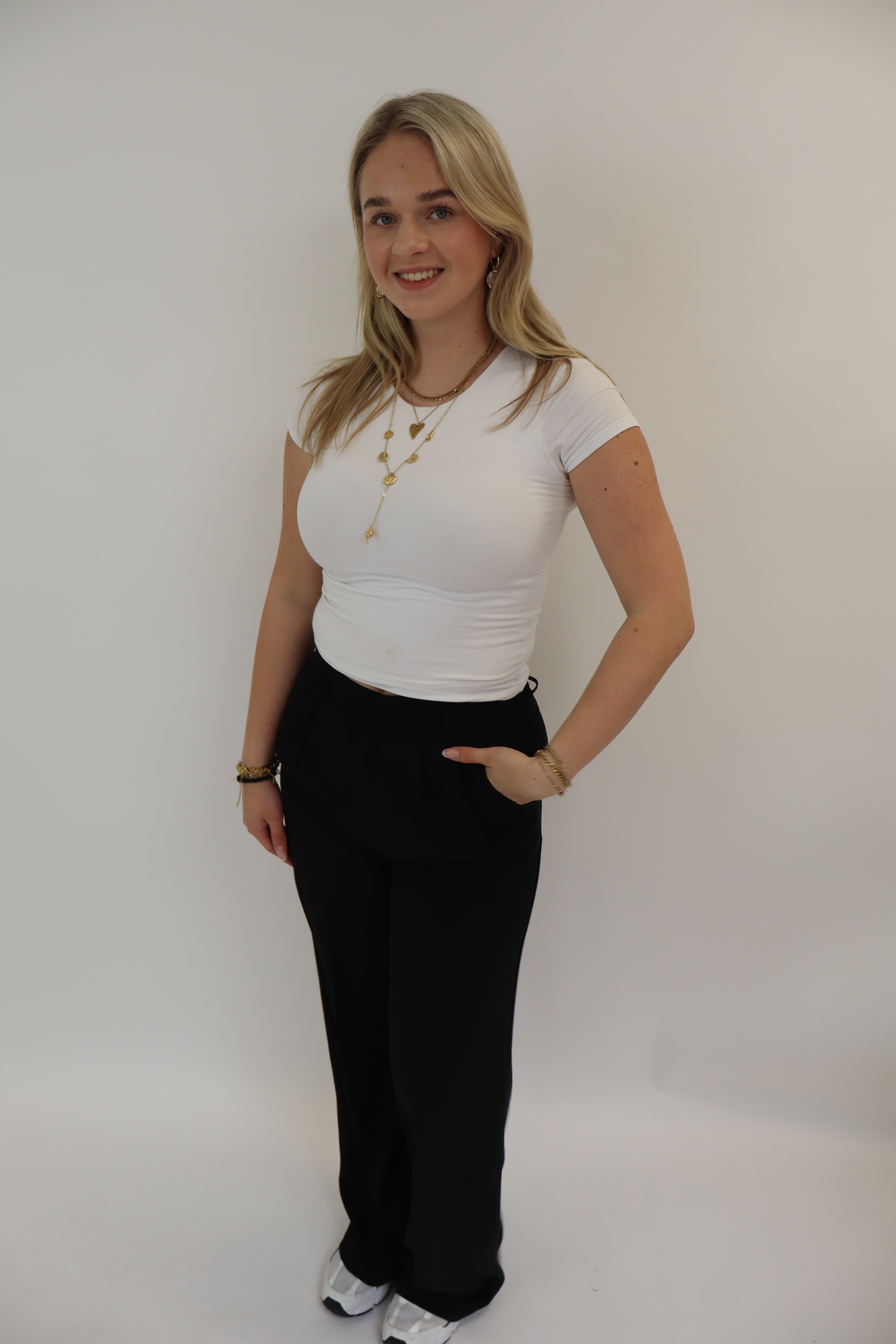 Yvette Pantalon Zwart