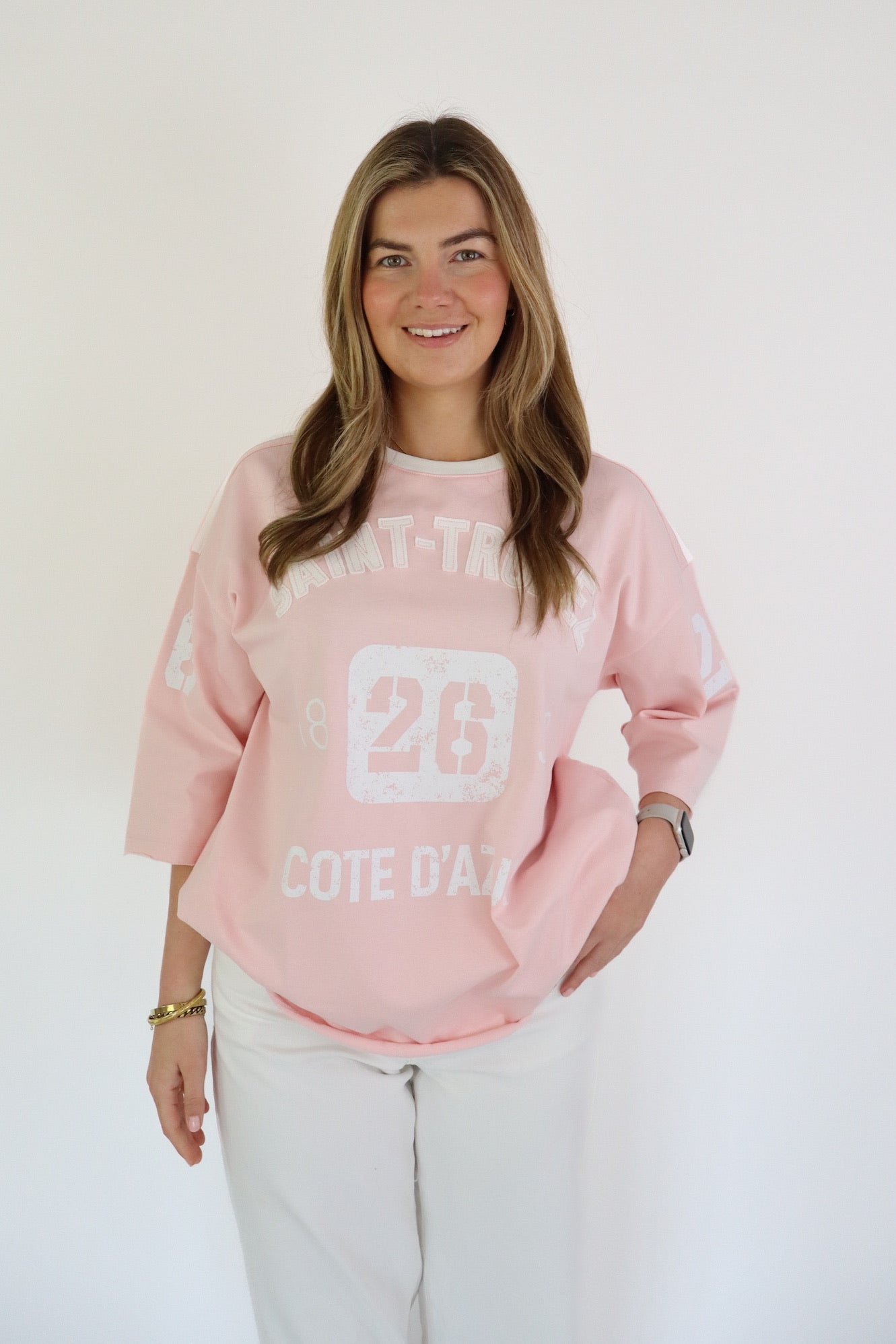 SAINT-TROPEZ T-SHIRT PINK