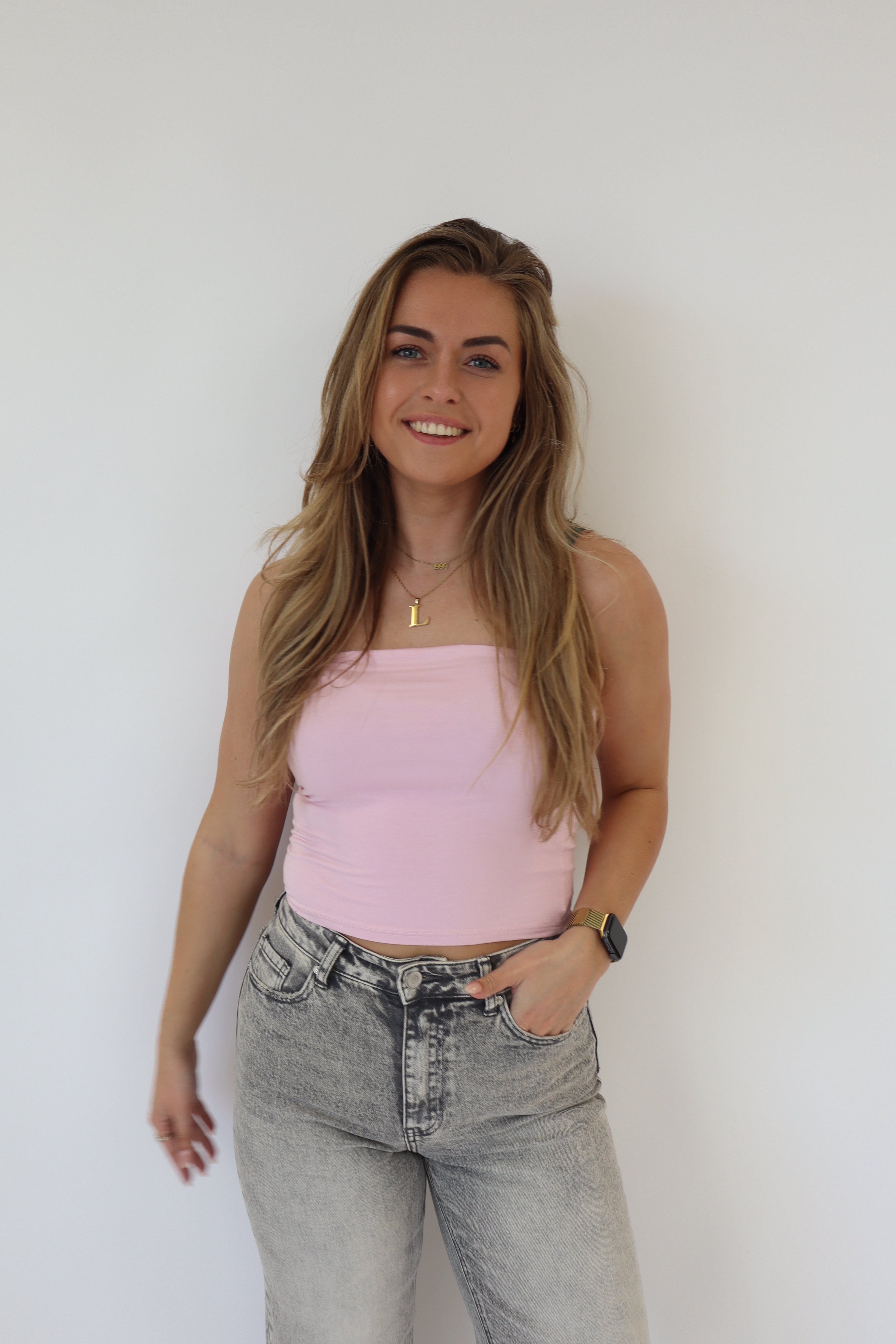 Bobby Tube Top Pink