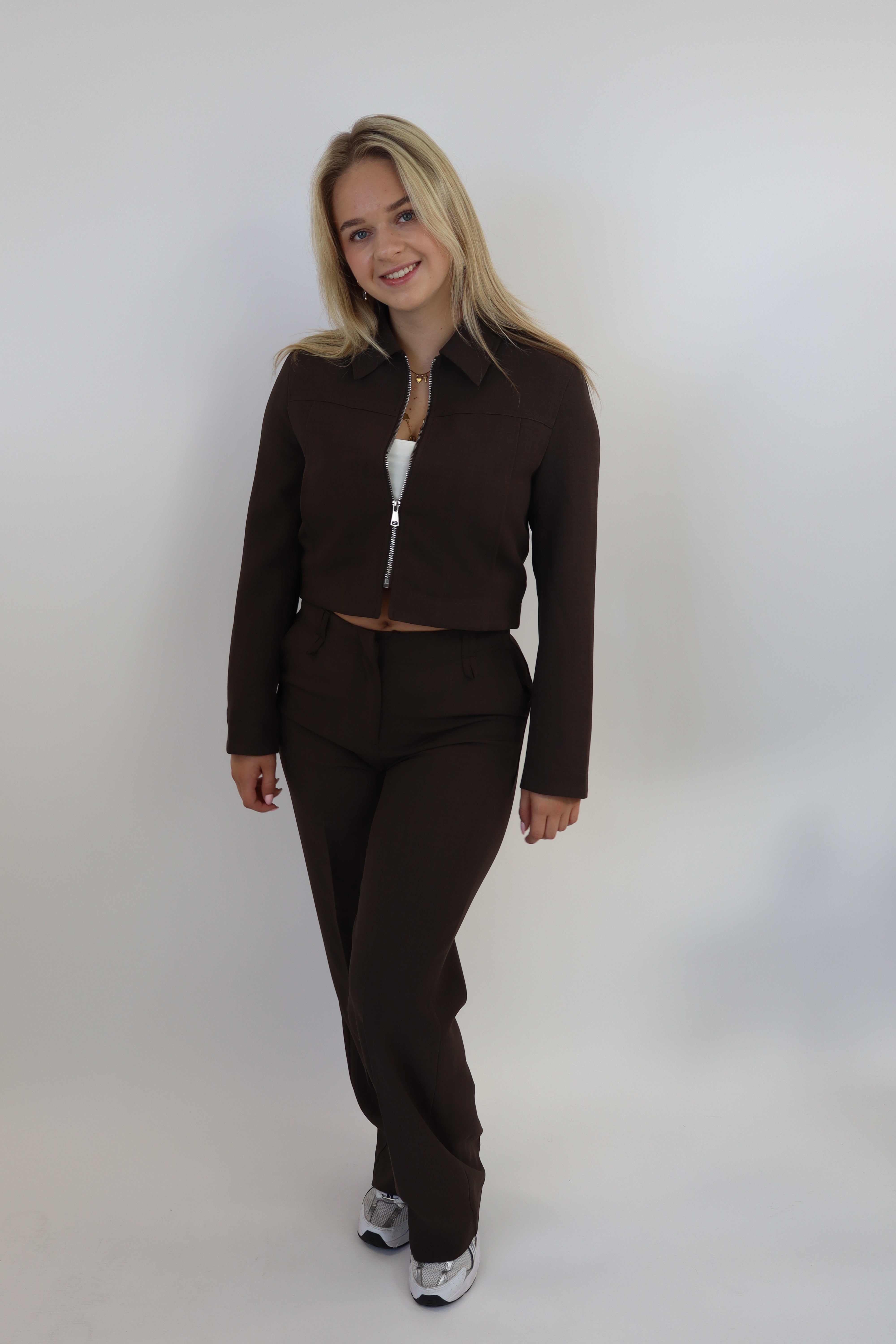 By Kie Pantalon - Dark Brown