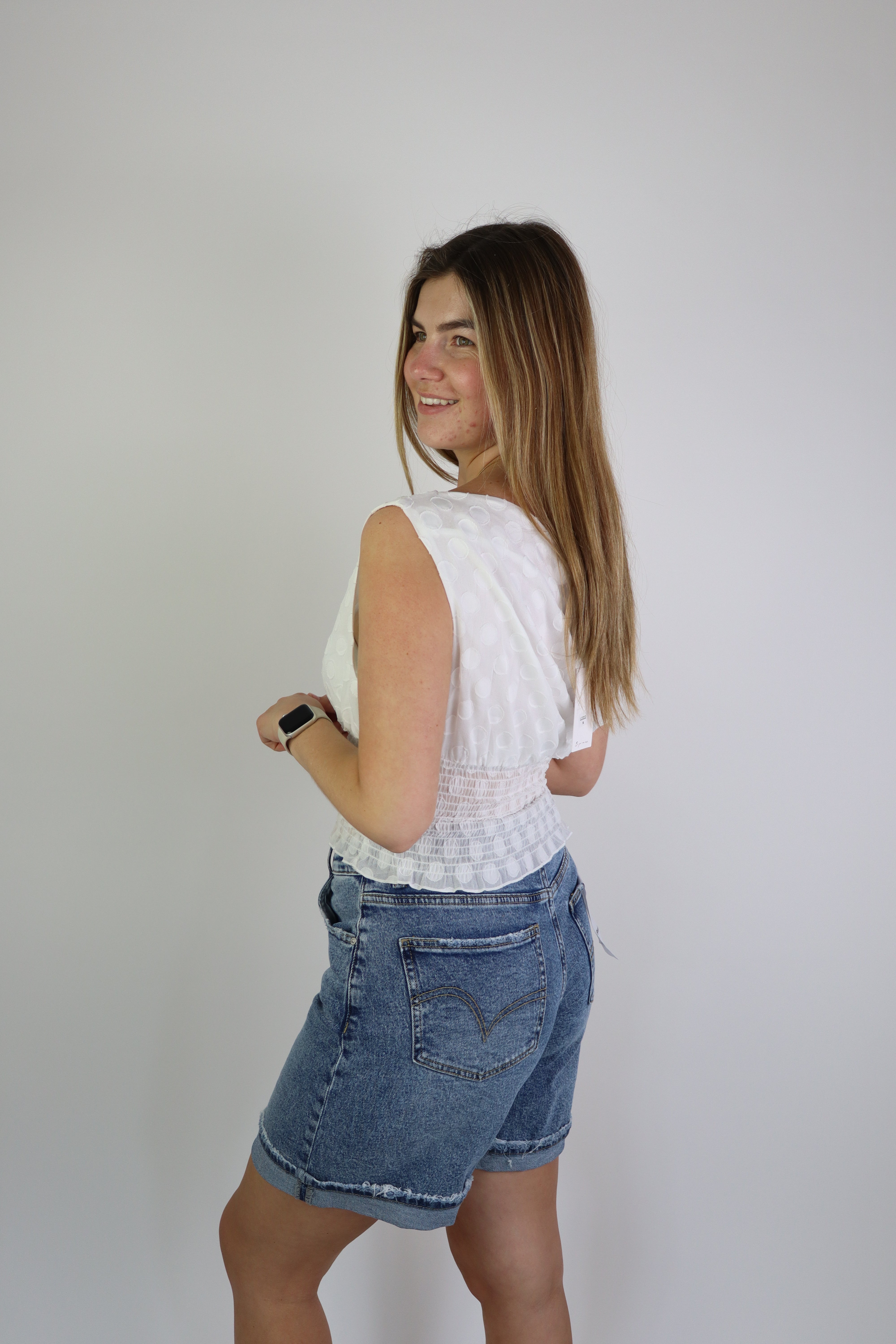 Reza Top White