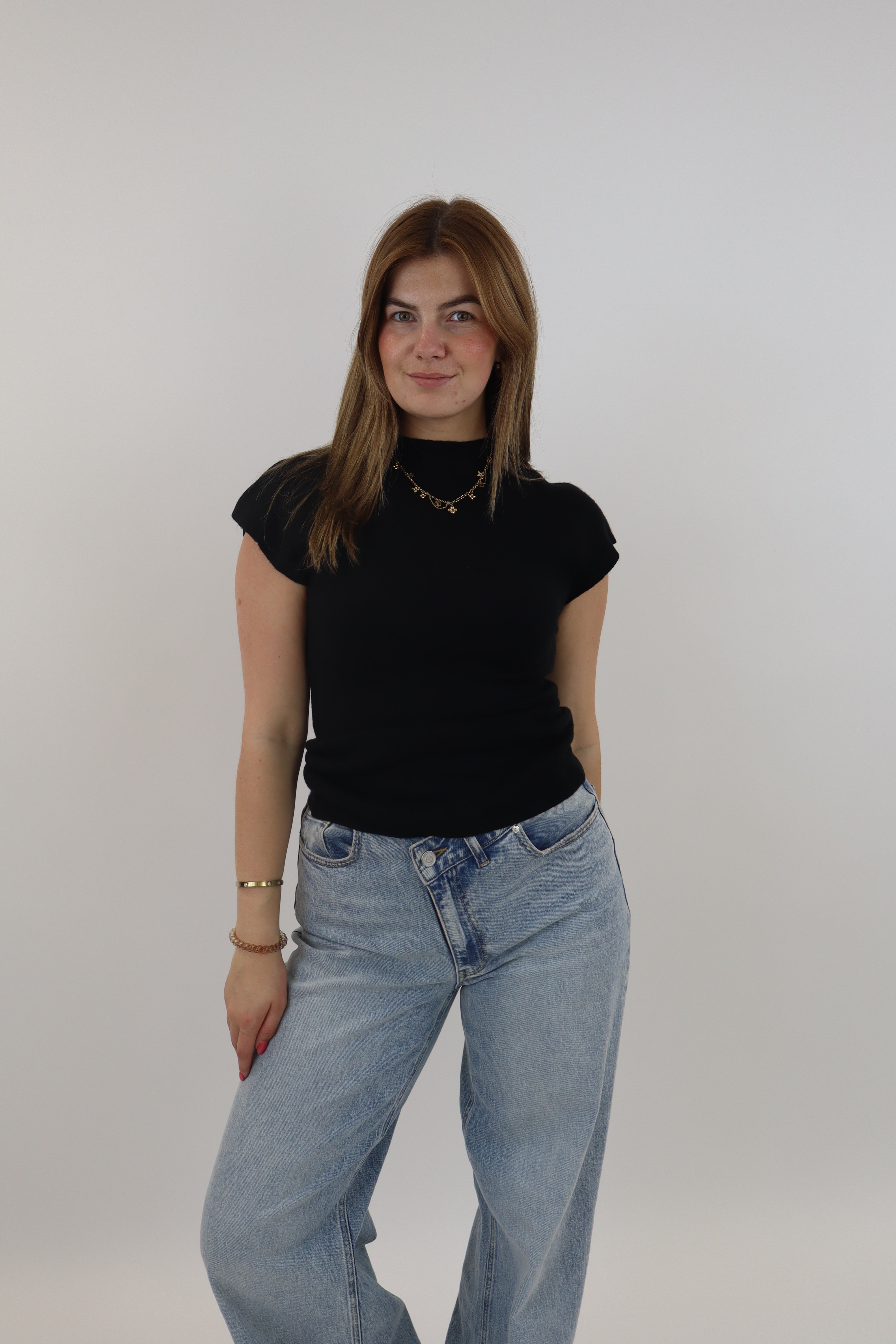 Roos Basic Top Zwart