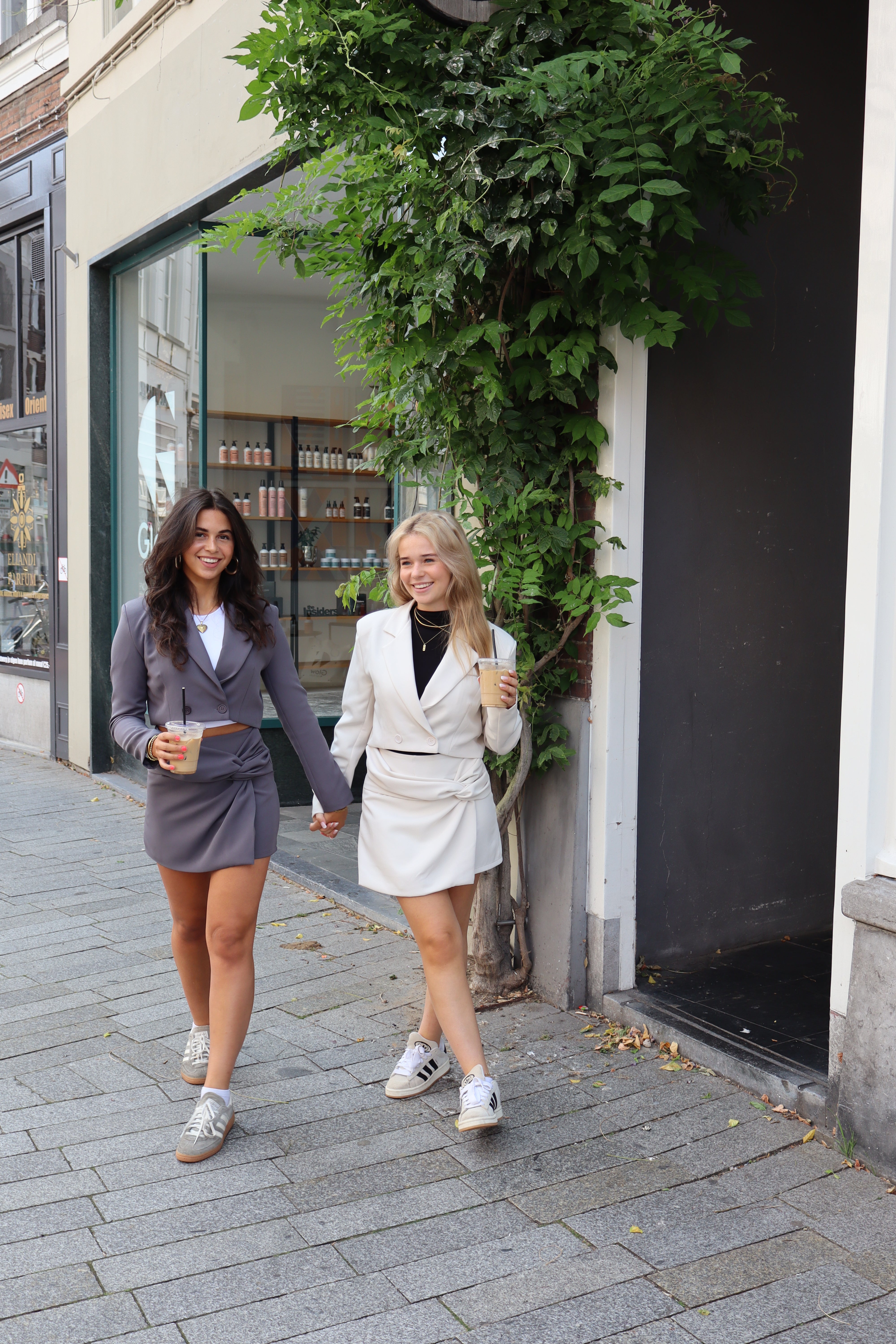 Loua Skort Dark Grey