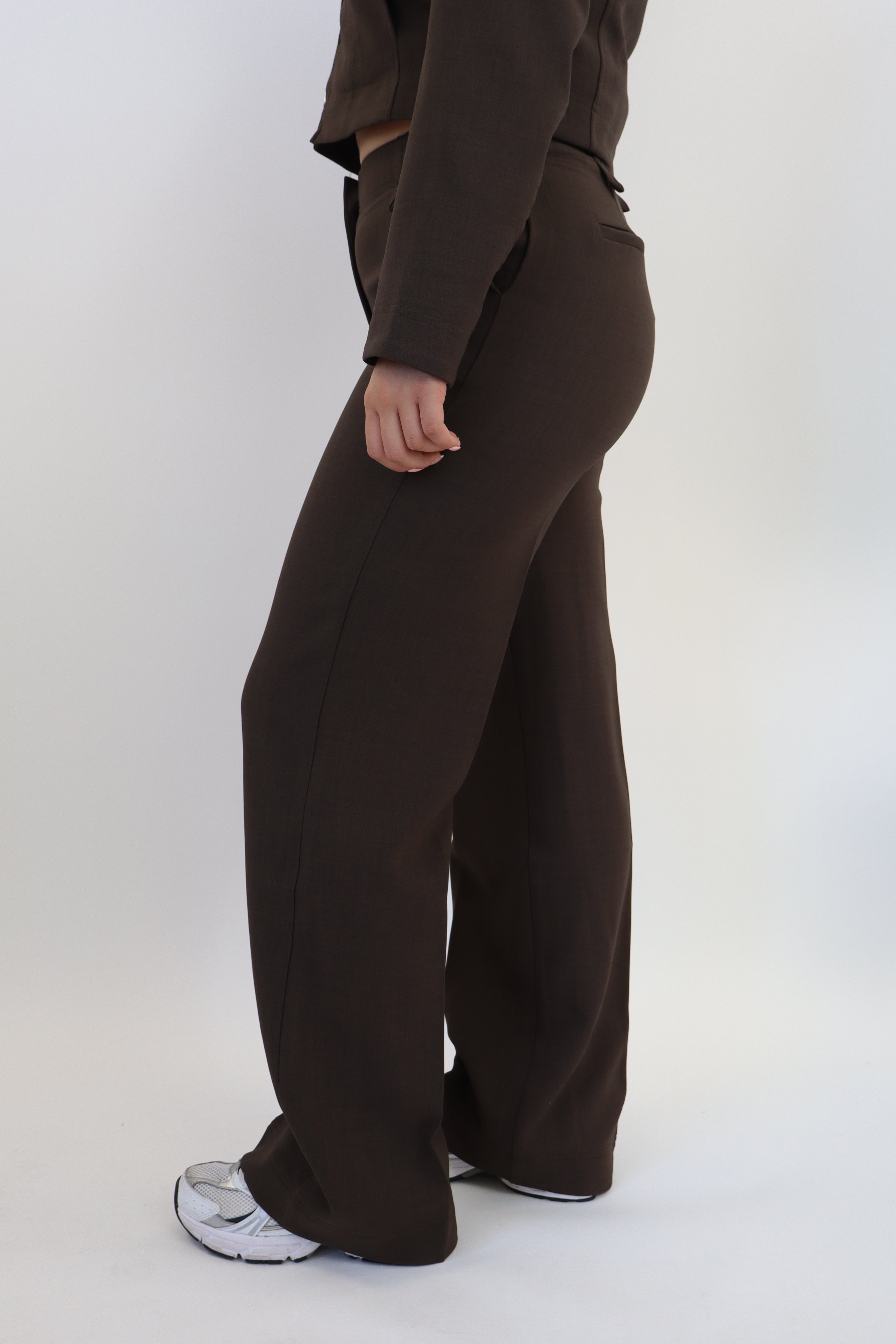 By Kie Pantalon - Dark Brown