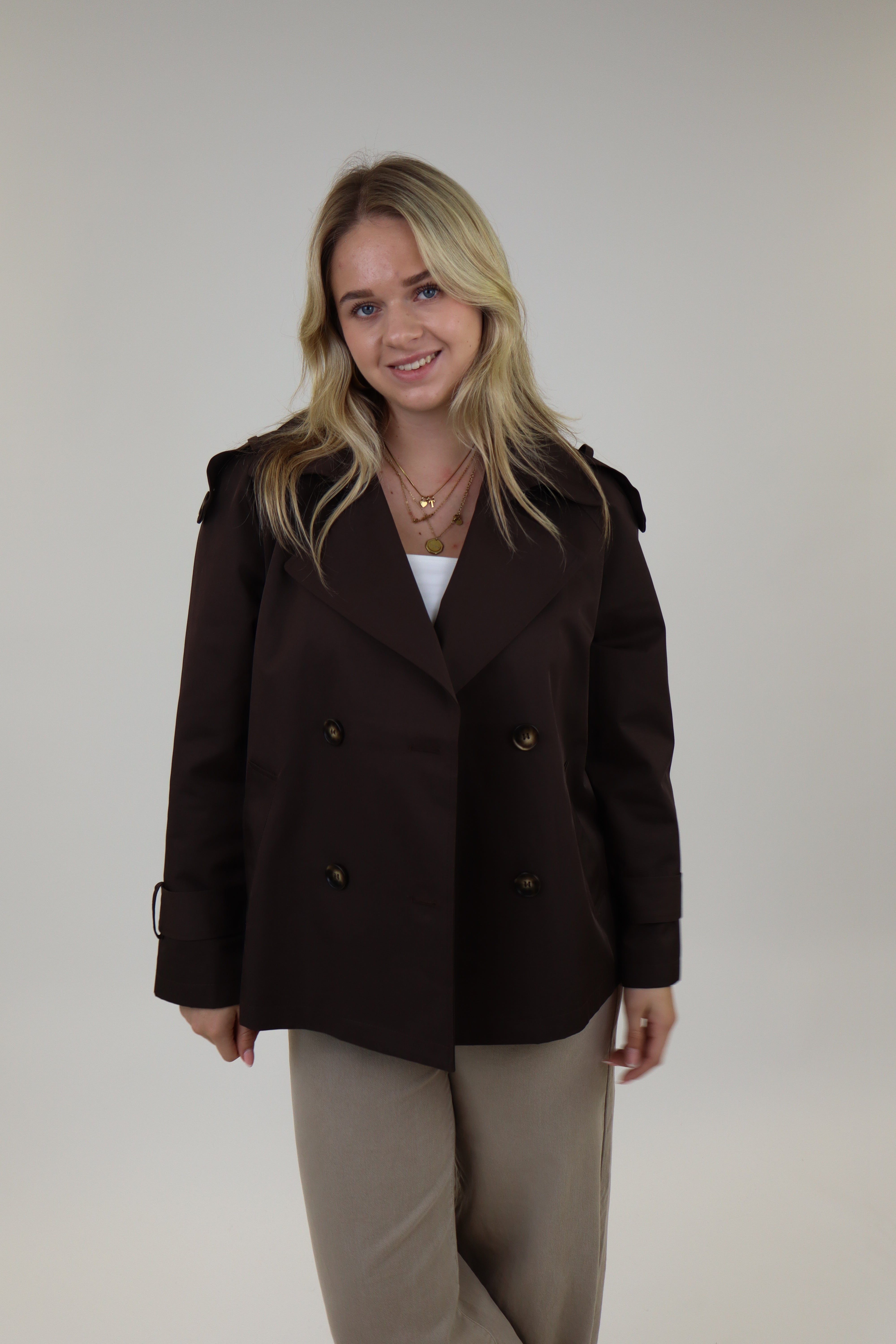 Maren Trench Coat | Brown 4215