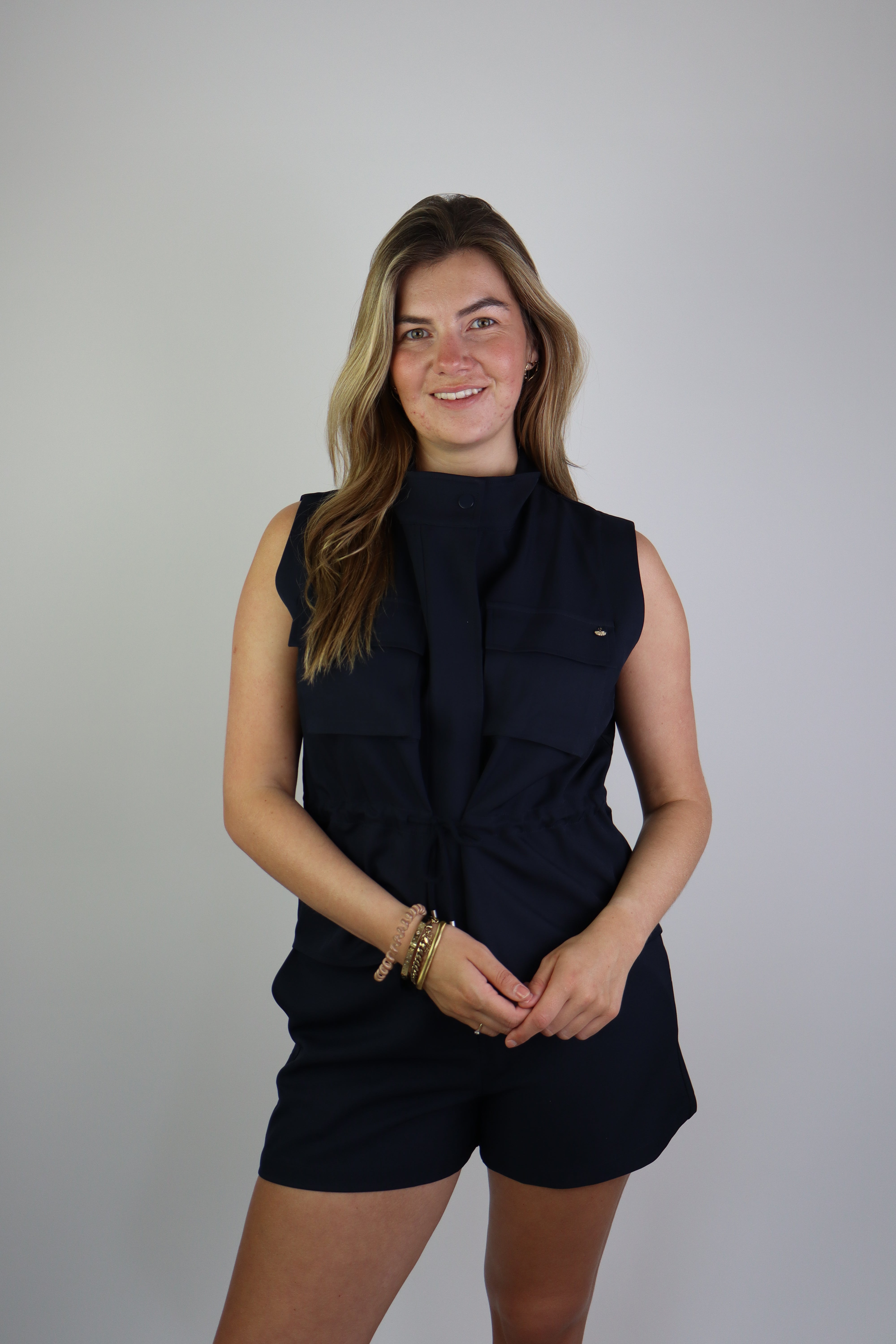 Alicia Gilet Ambika Navy