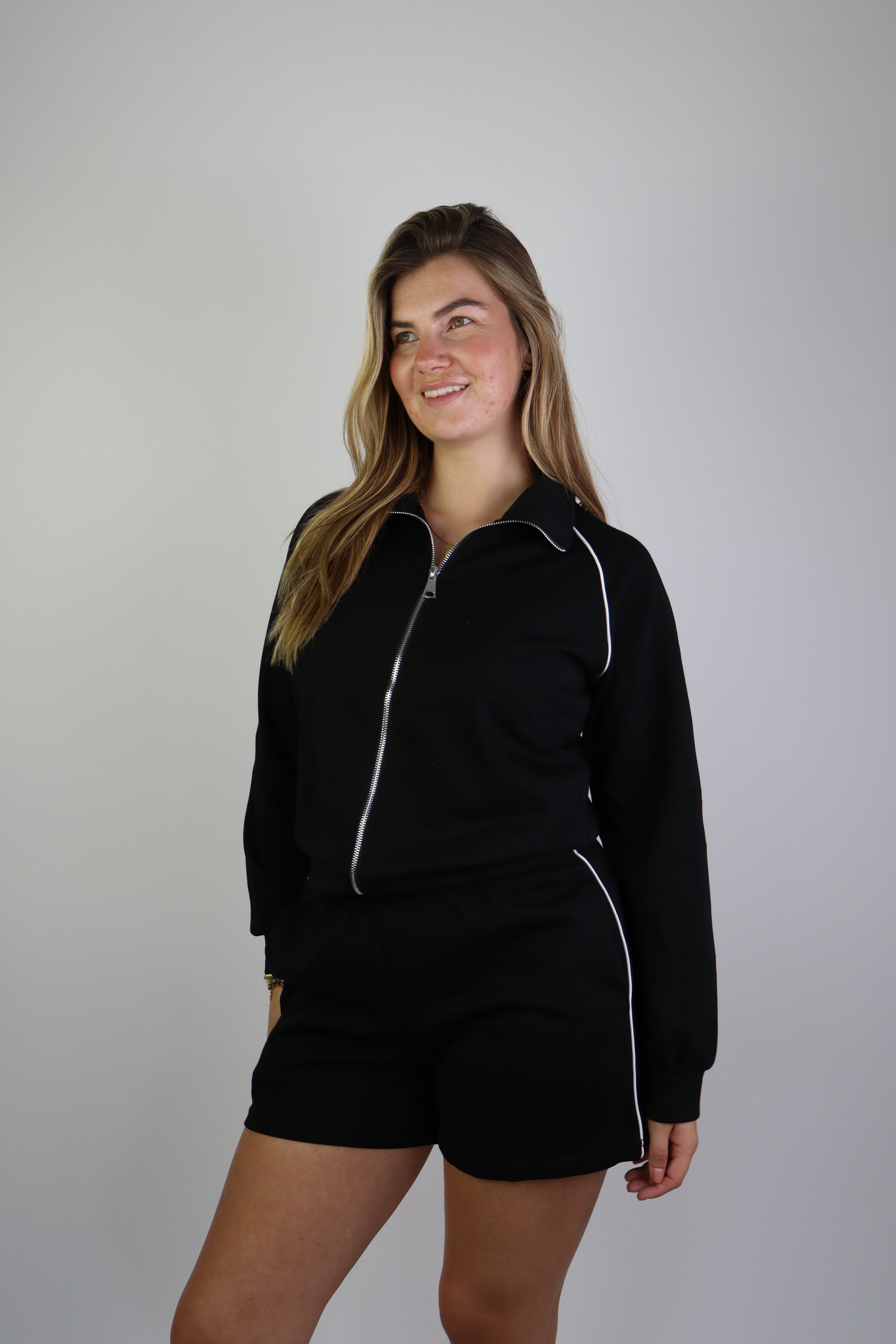 Milou Two Piece Set Black