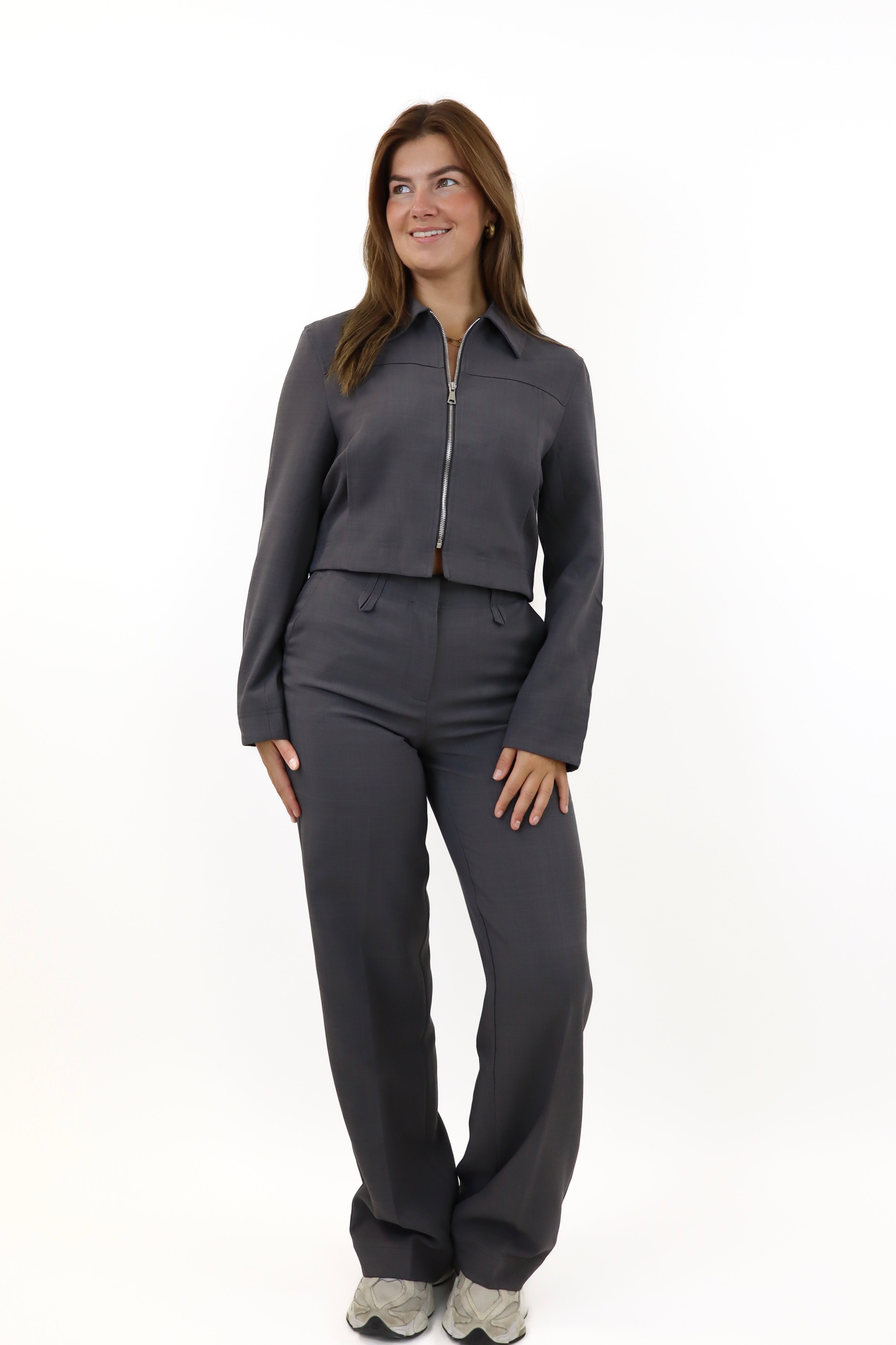 By Kie Pantalon - Dark Grey