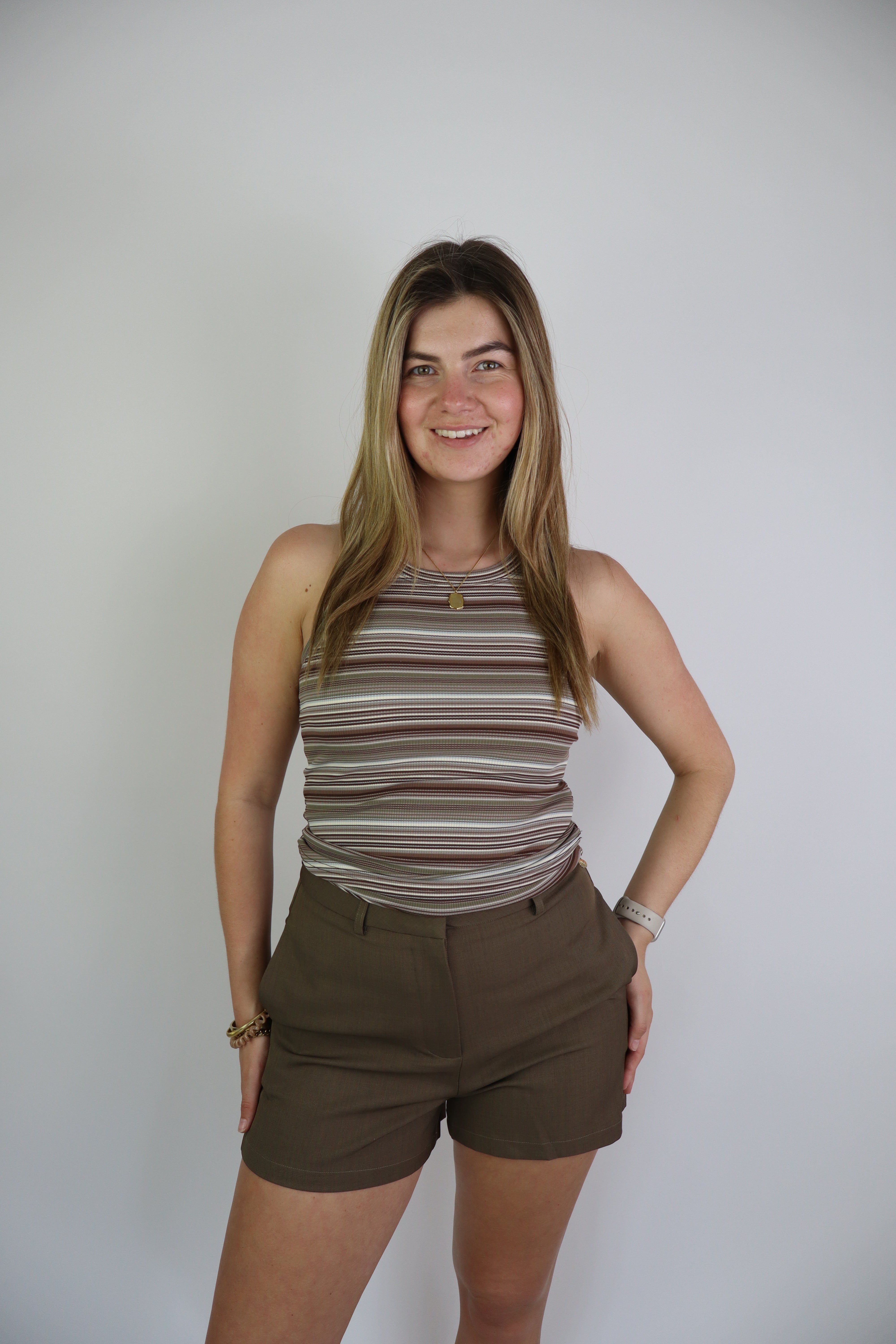 Striped Tank Top Bruin