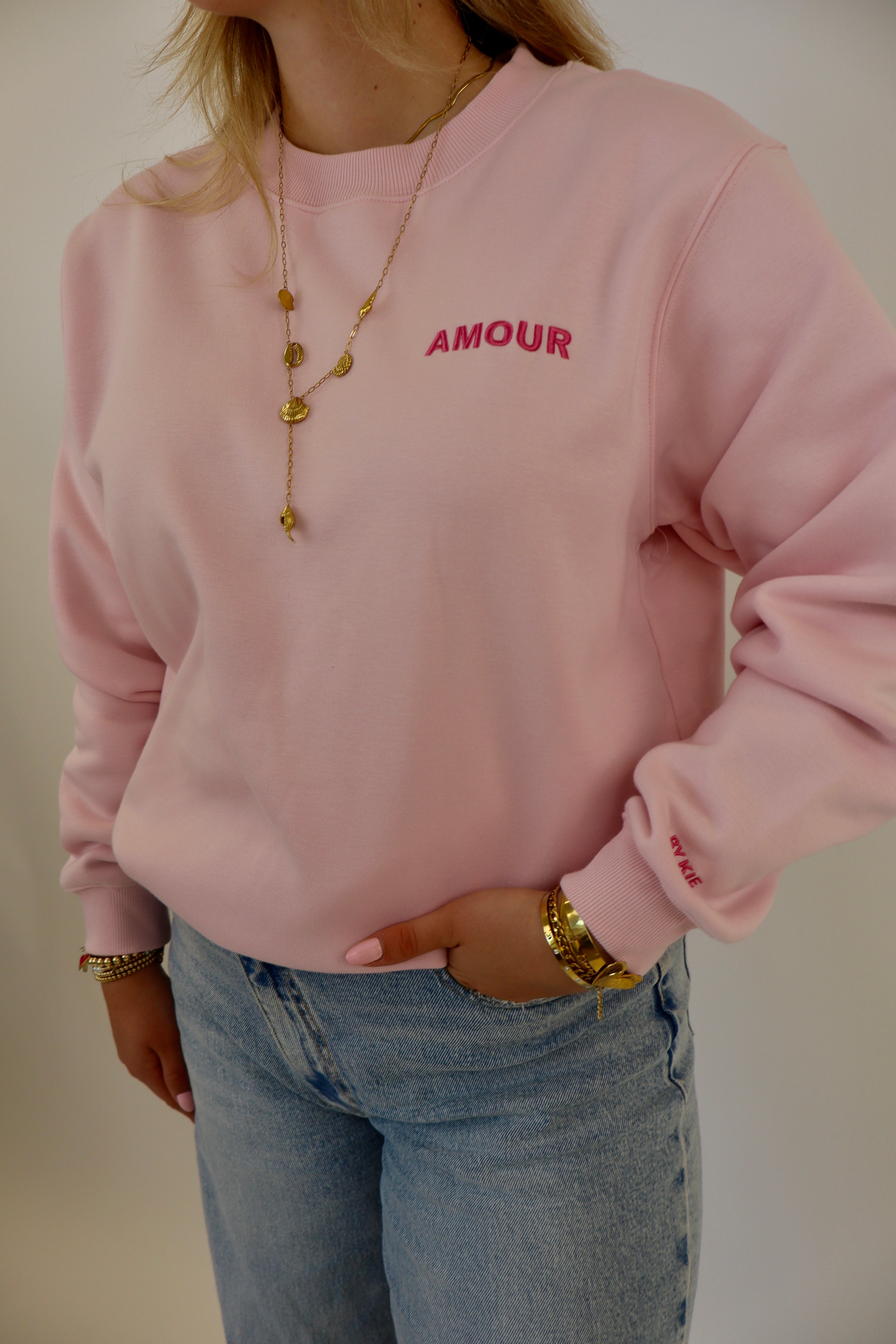 Amour Sweater - Roze