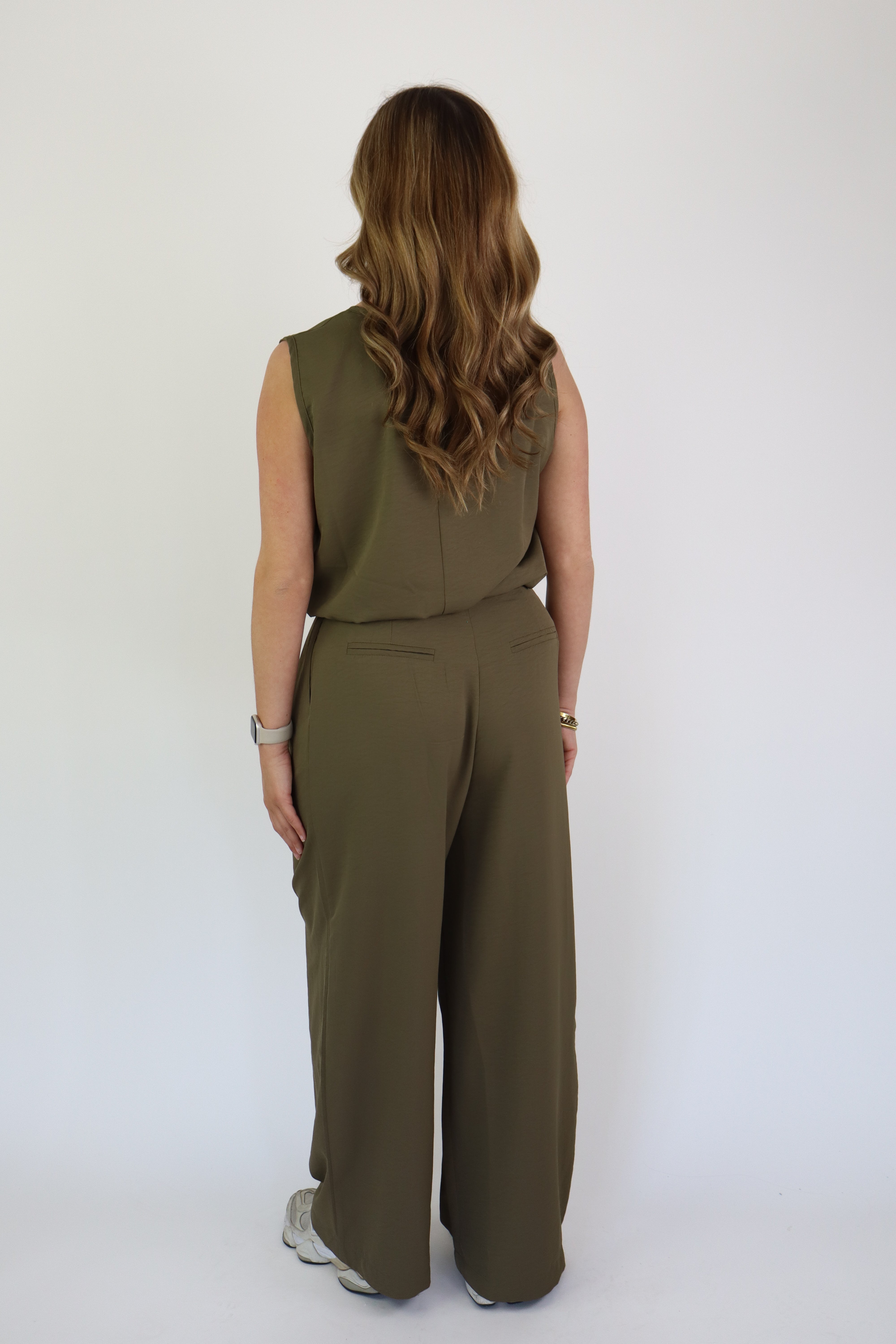 Kyra Two Piece Set Army Green