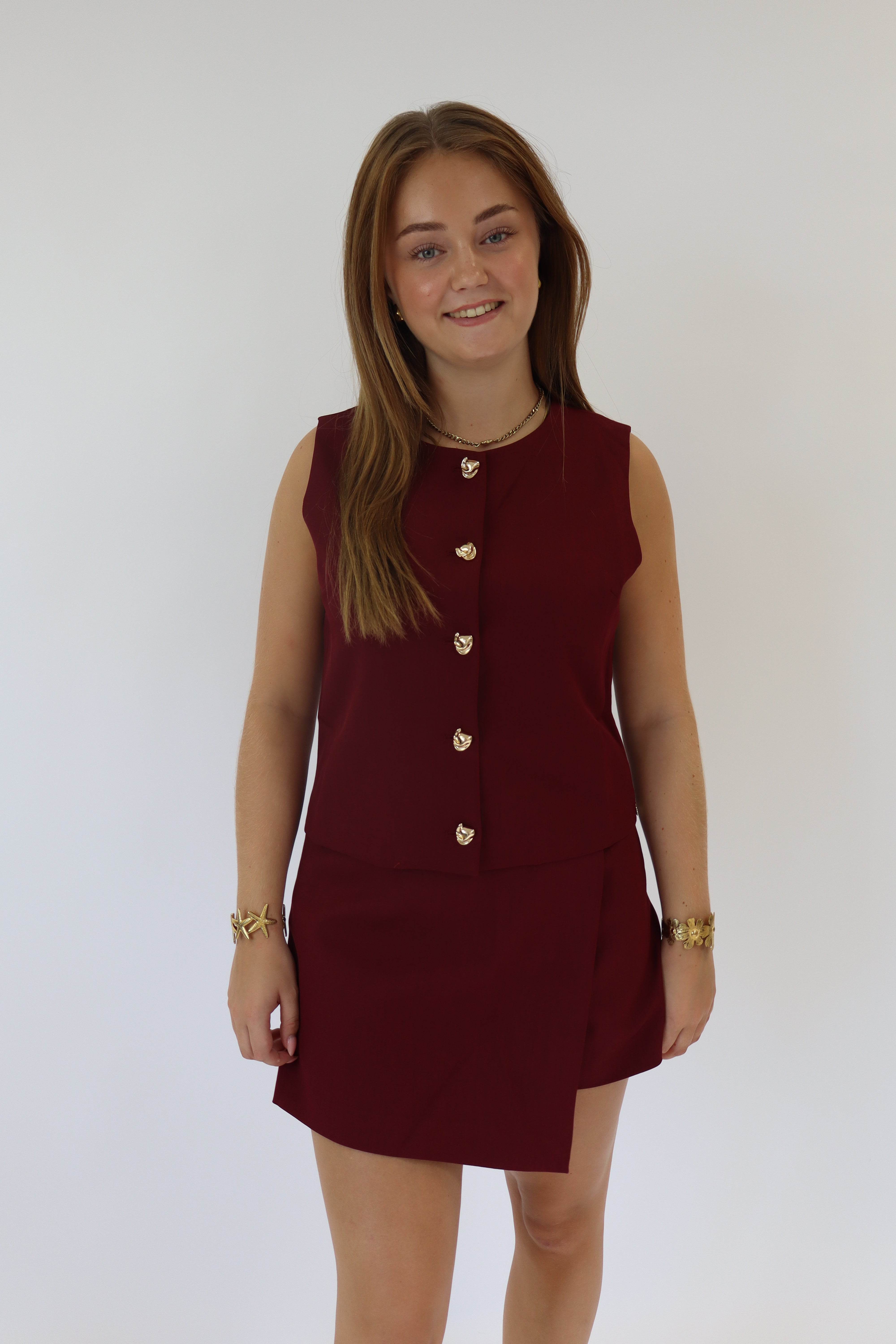 Shirley Skort Bordeaux