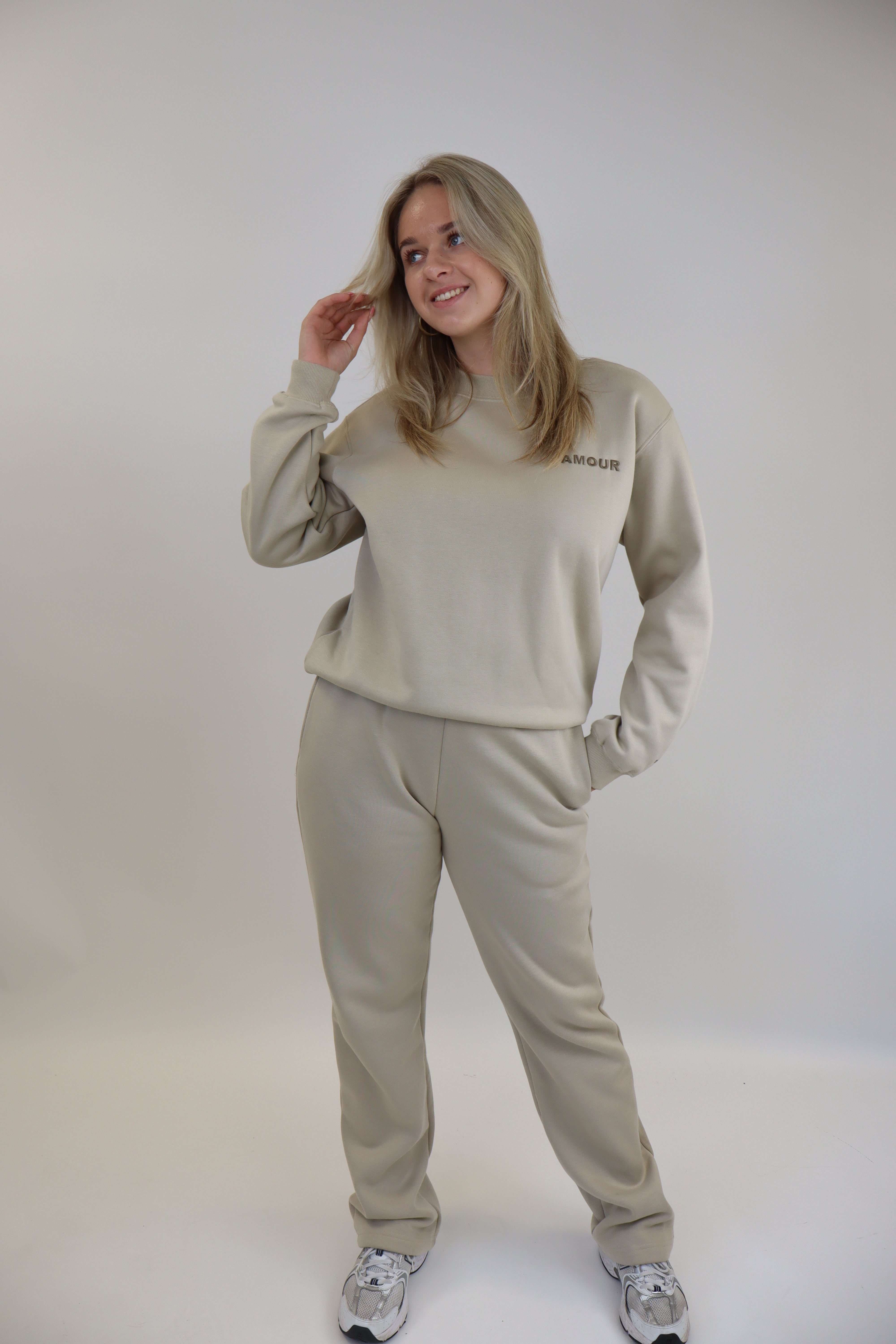 By Kie Jogger - Taupe