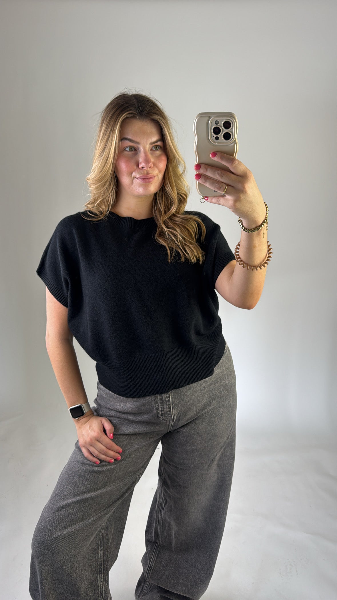 Merle Basic Knit Black