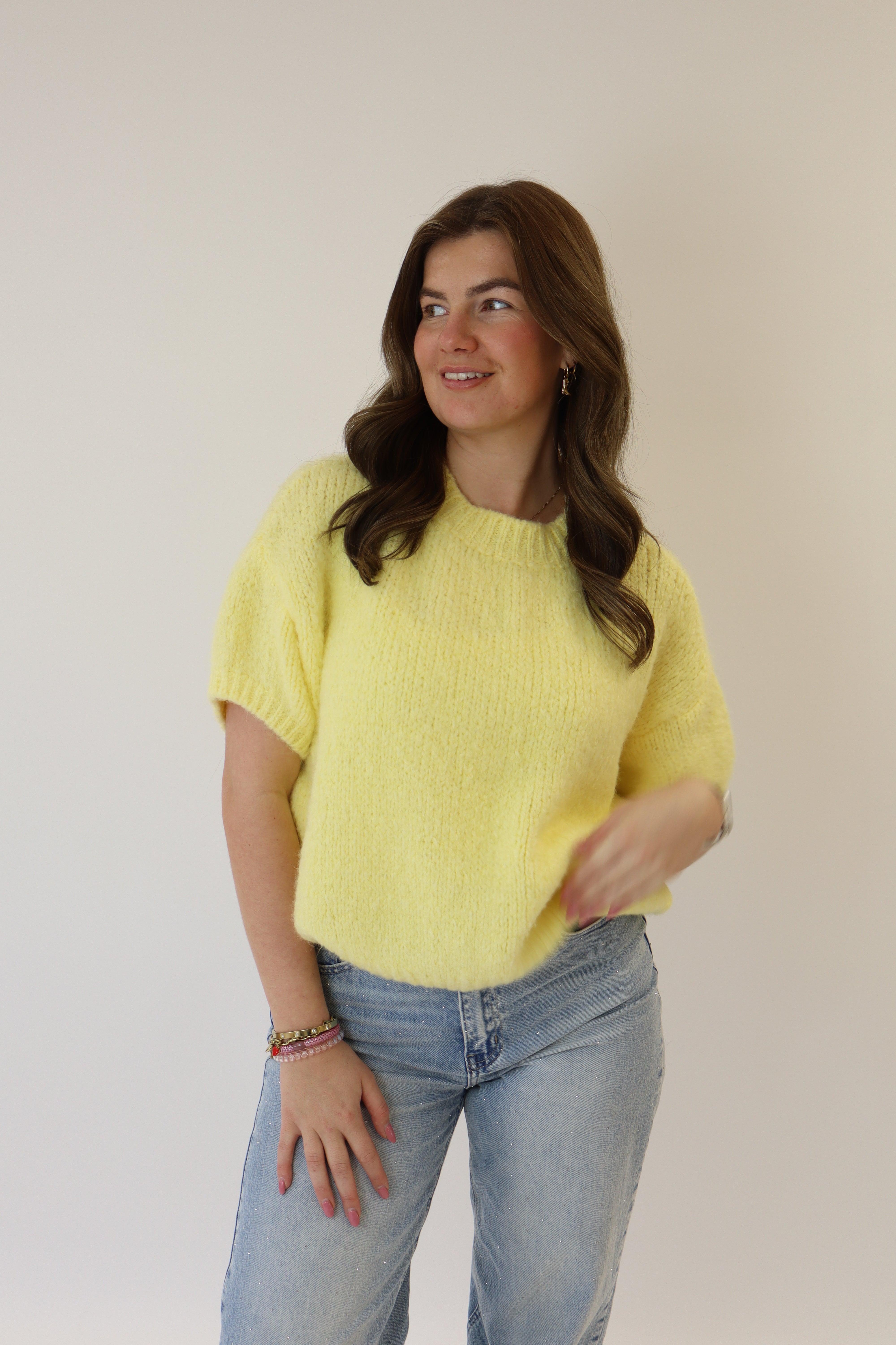 Emma Knit Geel