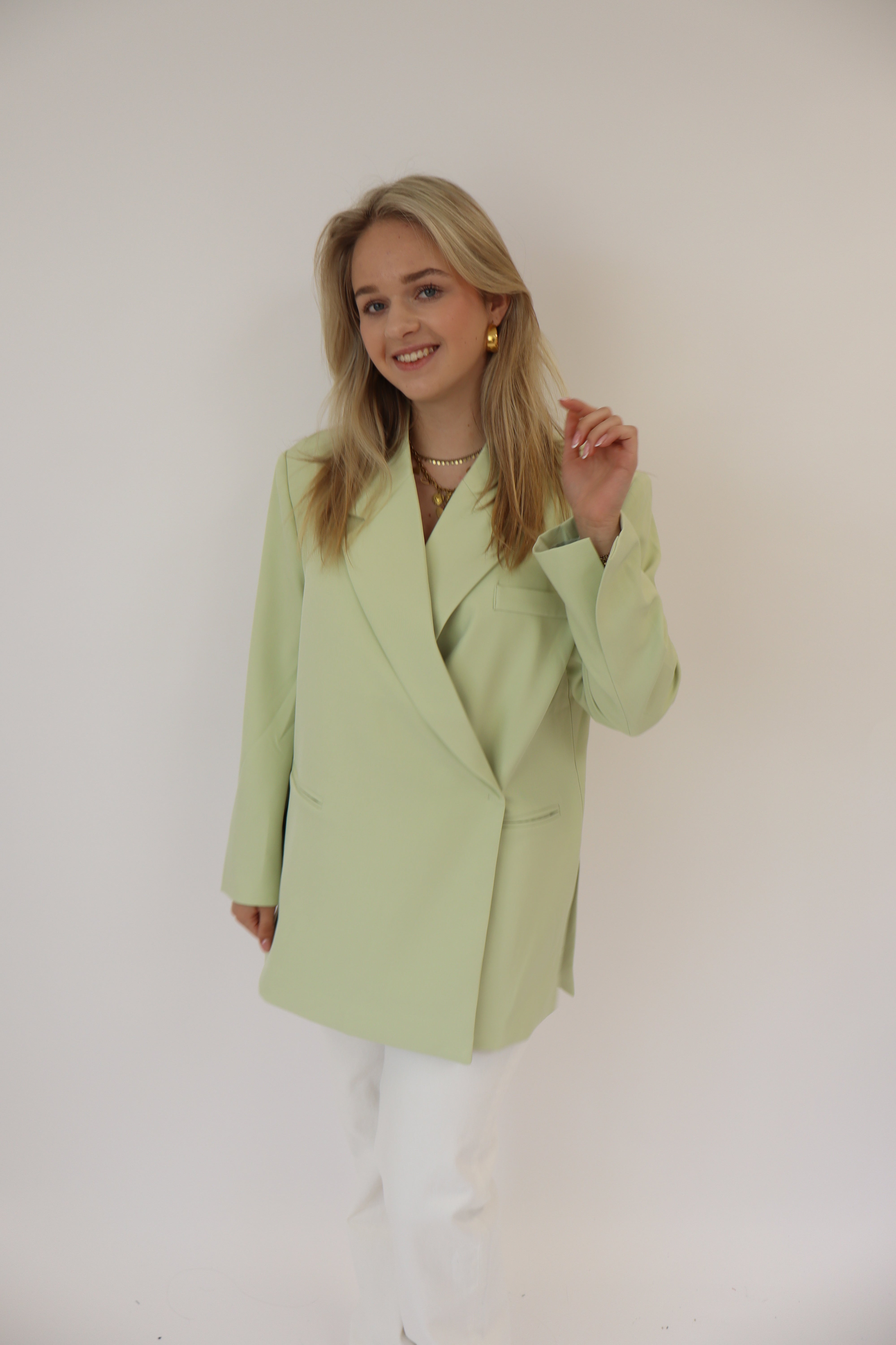 Lotje Oversized Blazer | Mint 24763
