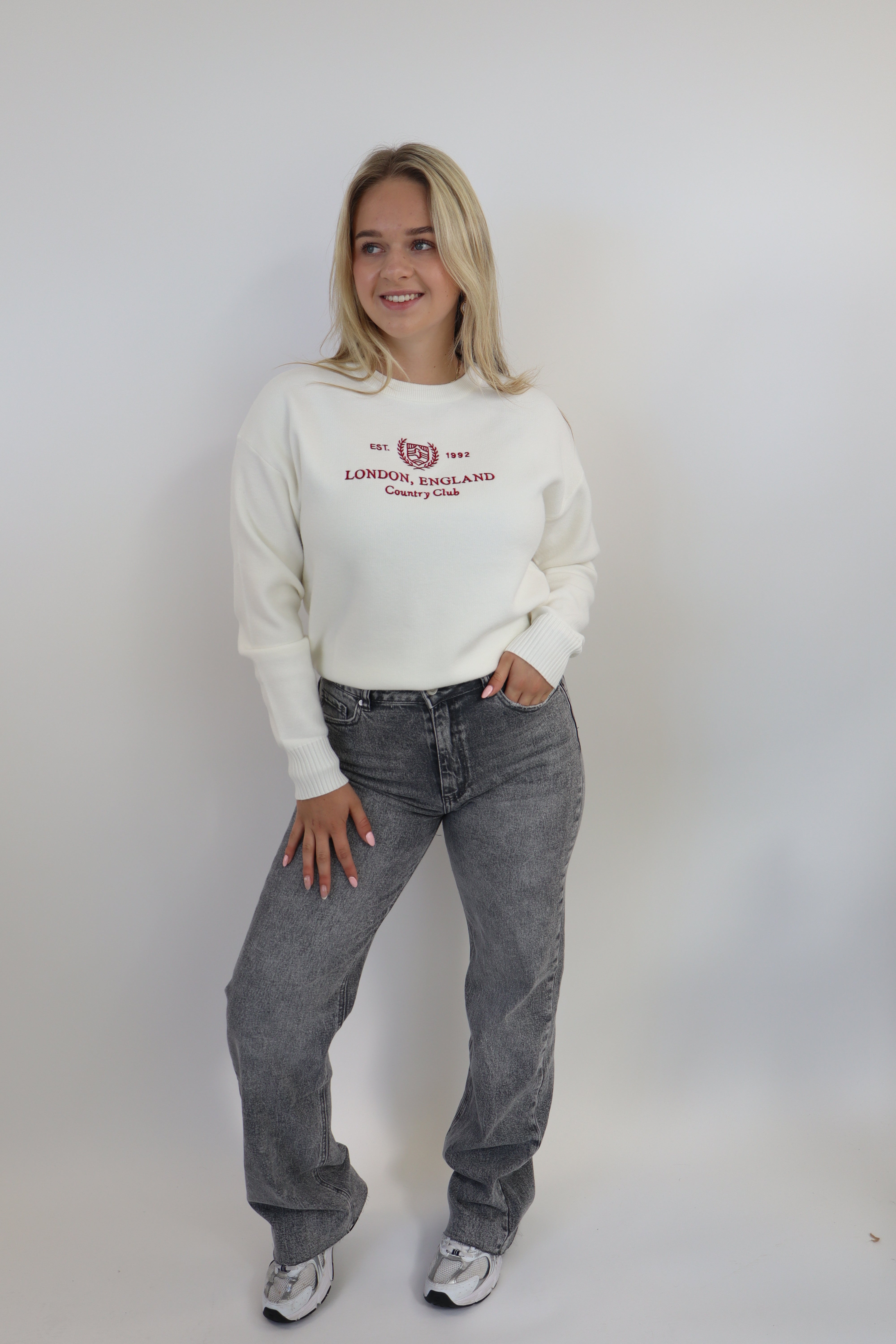 London Sweater - Wit