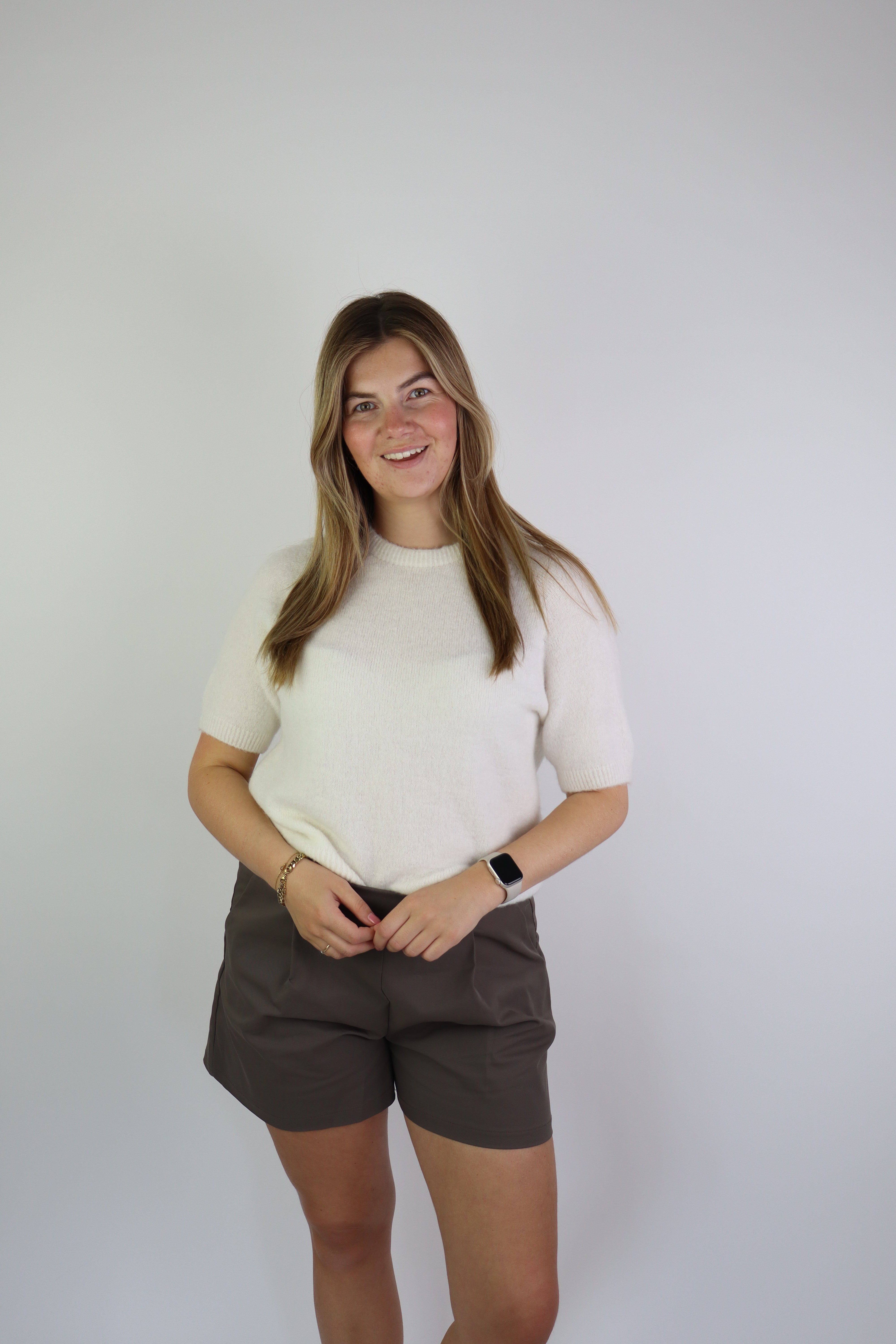 Alpaca Basic Top Off-White