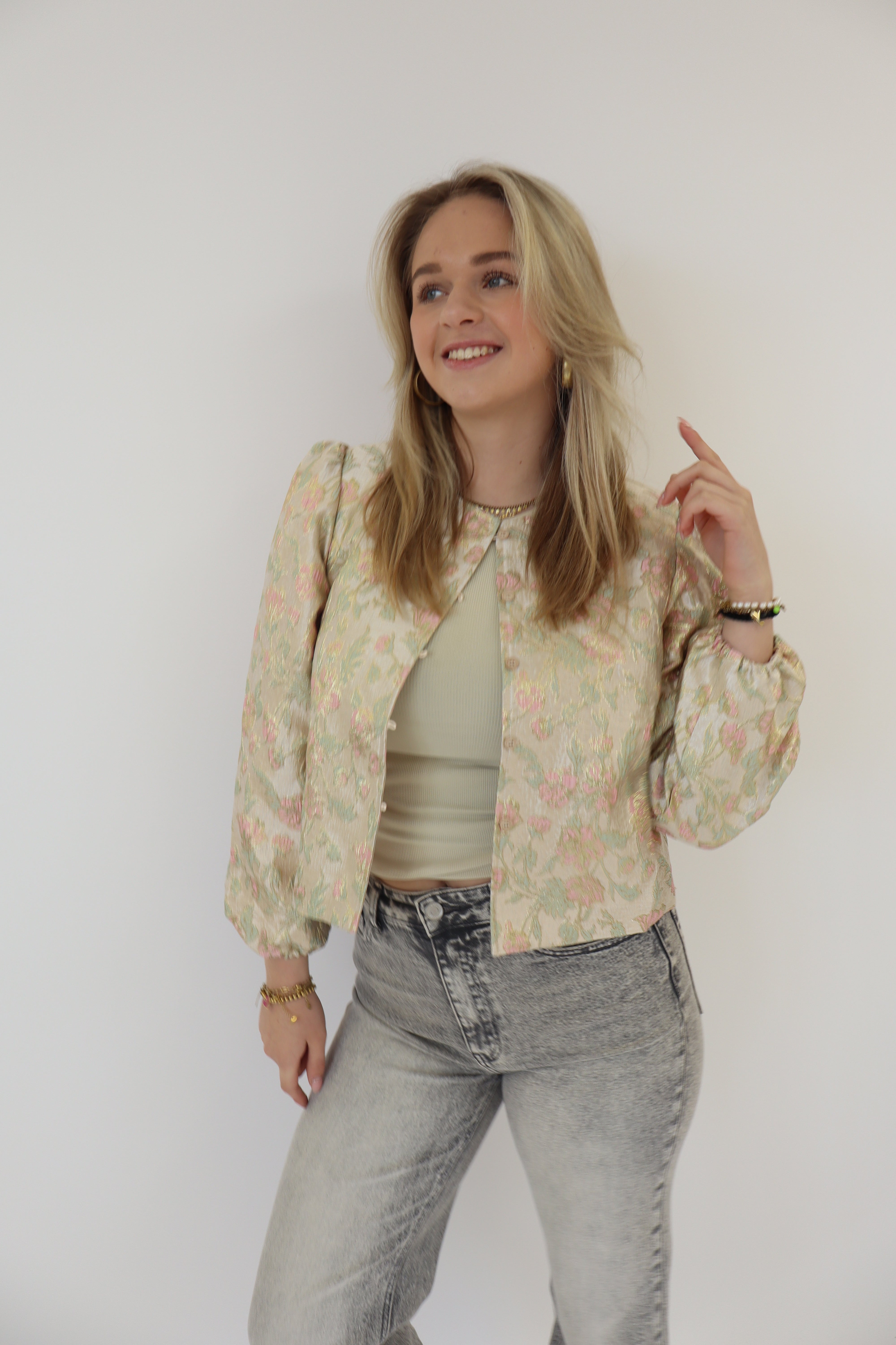 Dana Flower Top Multicolour