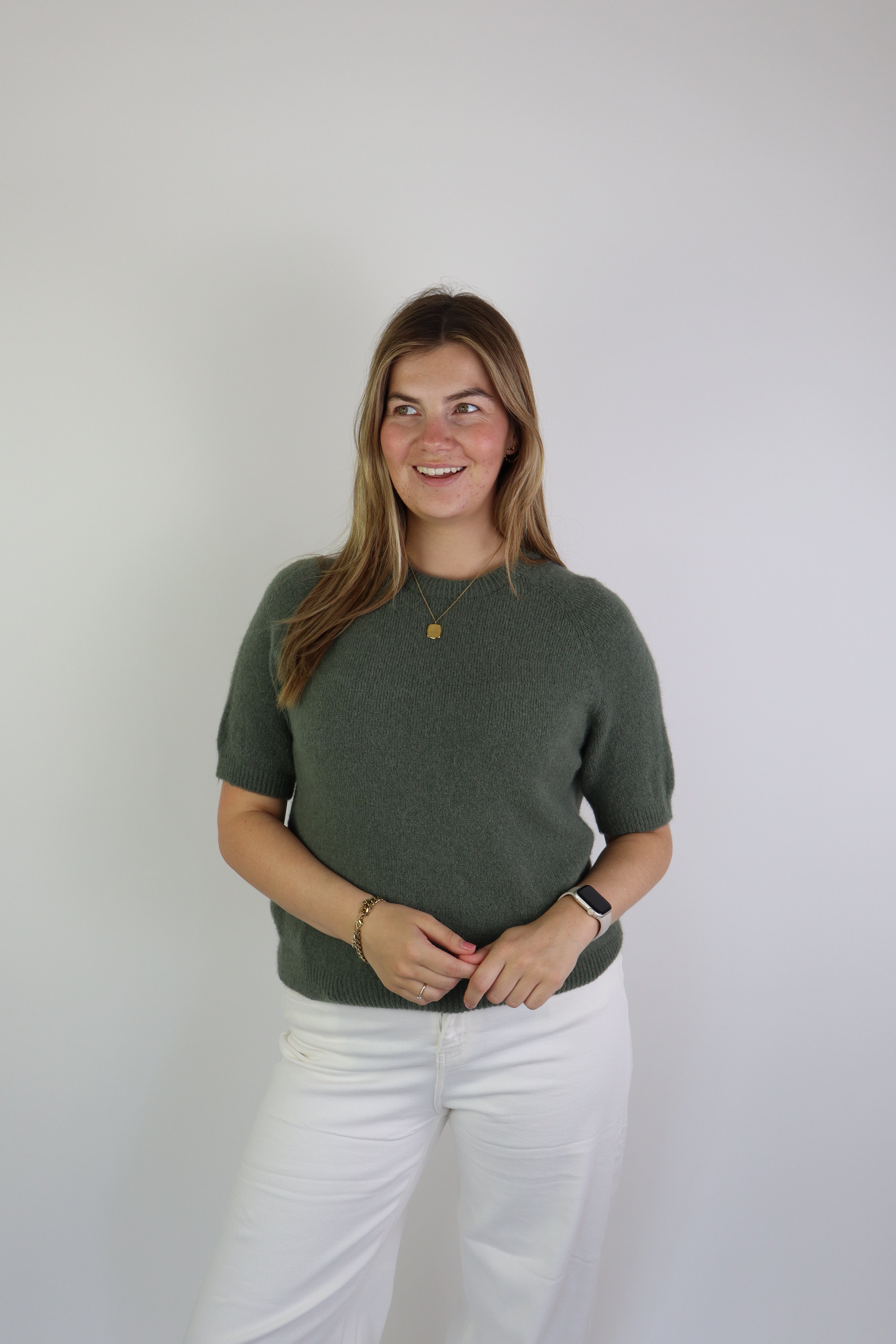 Alpaca Basic Top Army Green