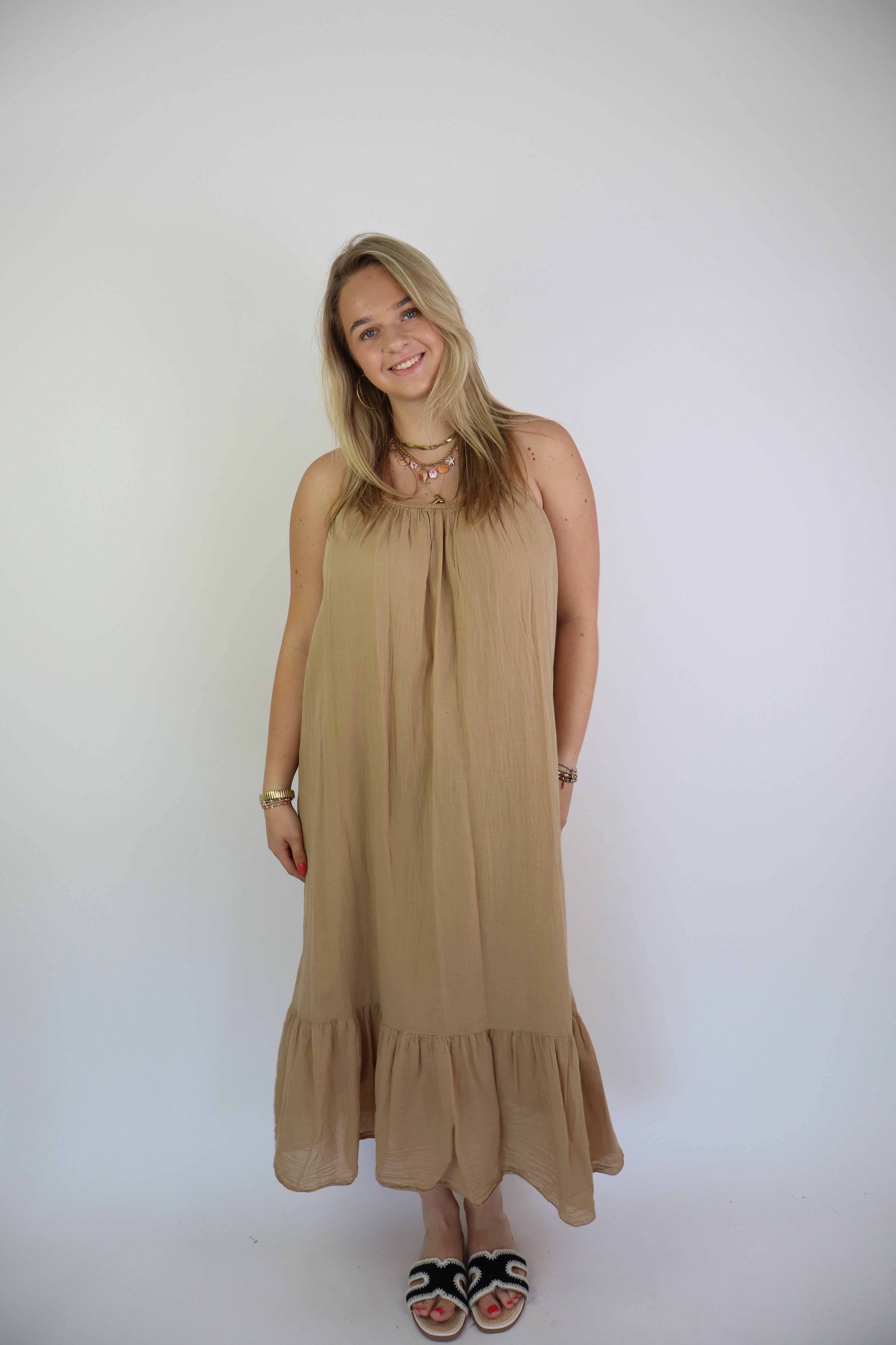 Charon Maxi Dress Camel