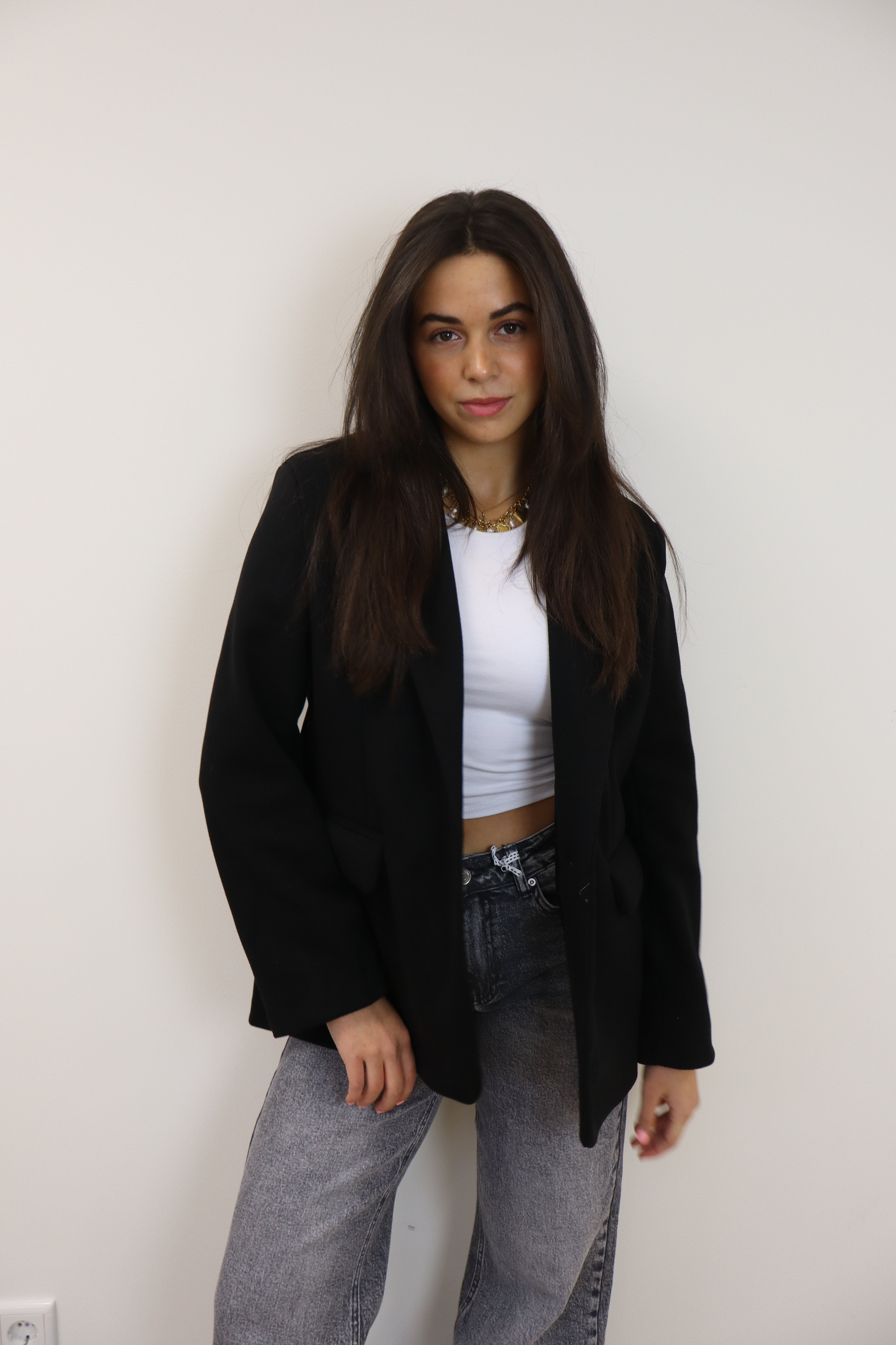 Emelie Blazer Black