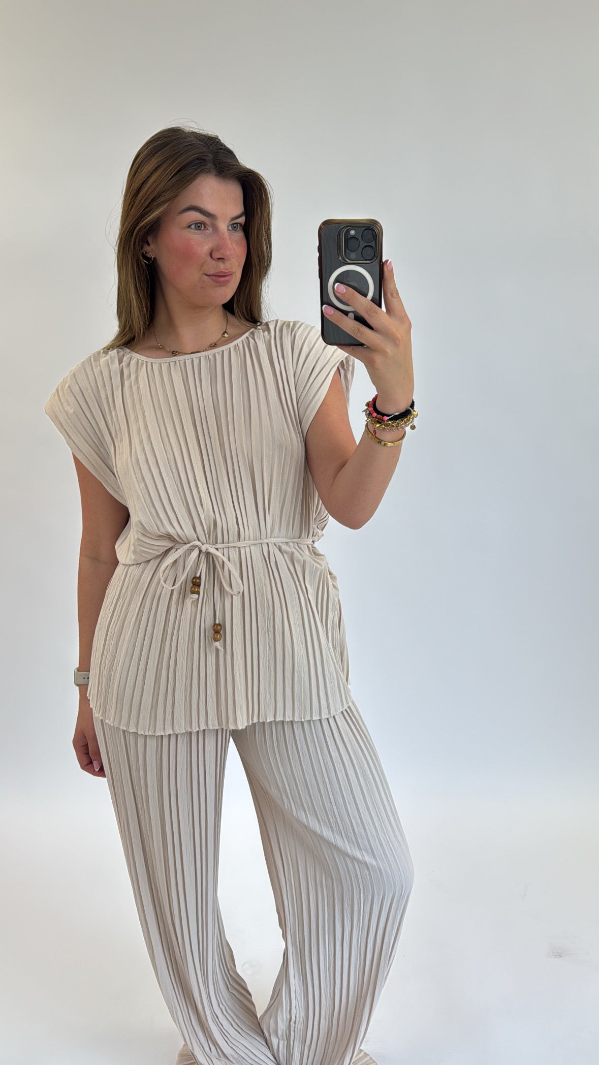 Fenna Two Piece Set Creme