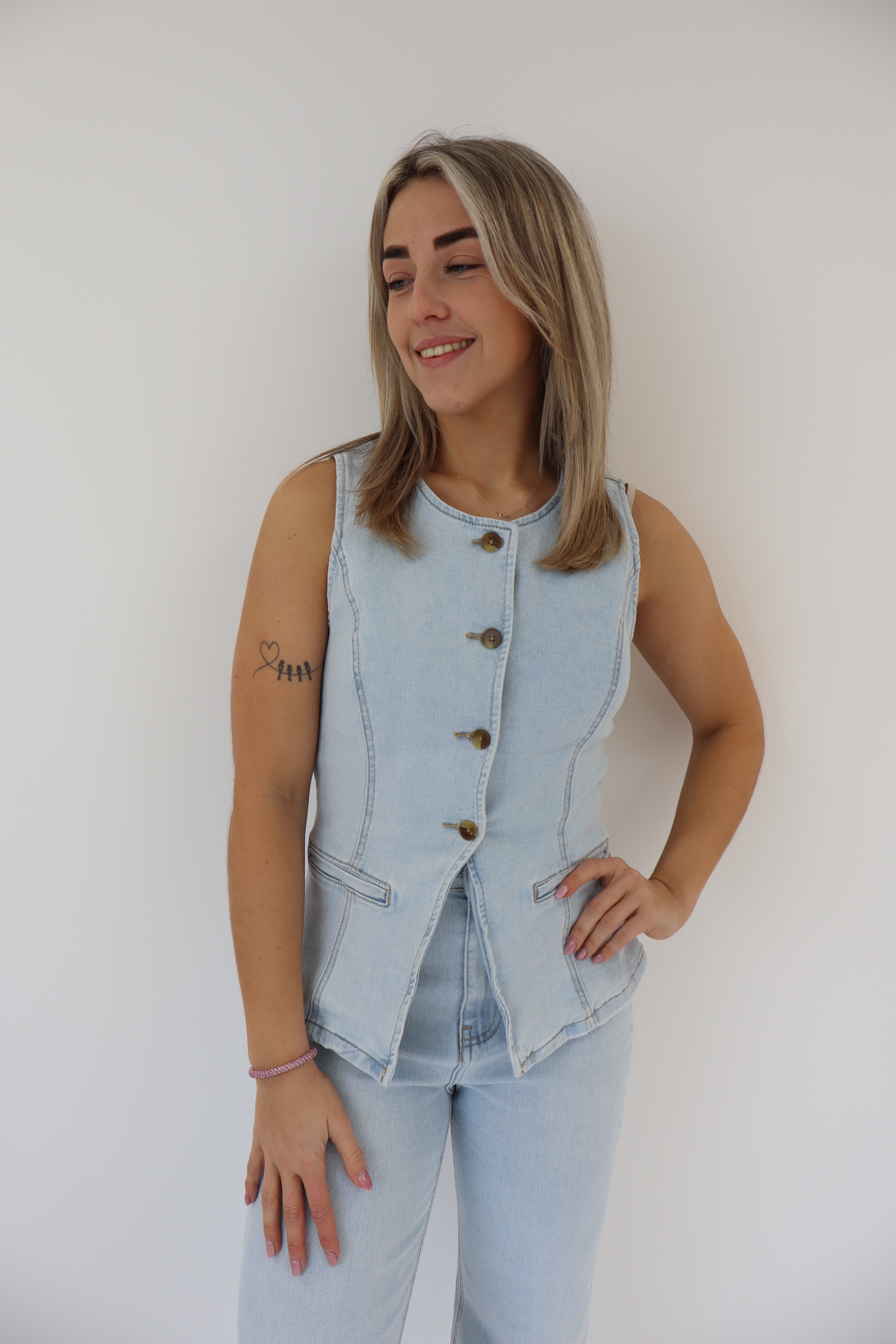 Marilen Denim Gilet