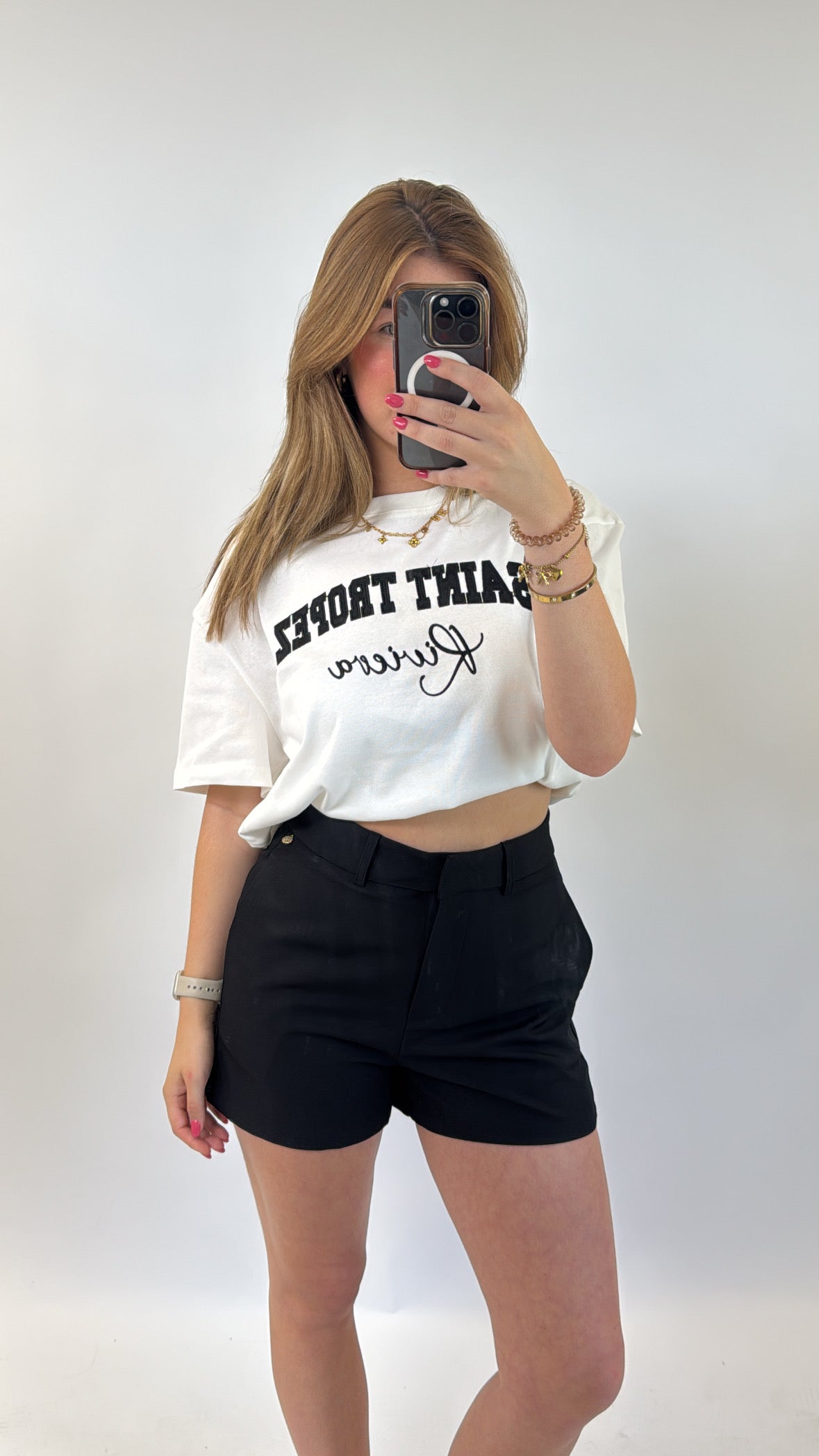 Isa Pantalon Short Black