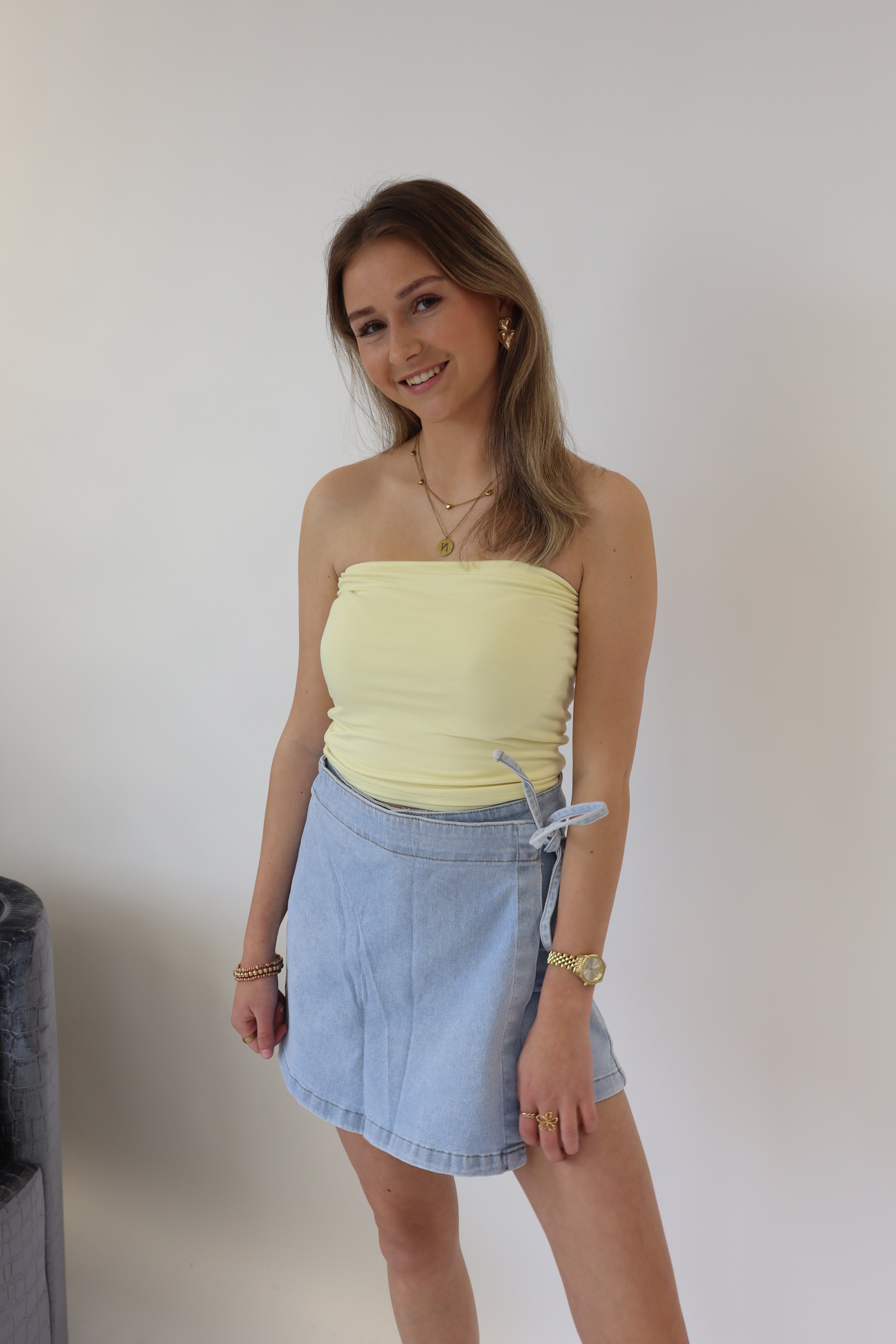 Merijn Denim Skort | RD9058-1