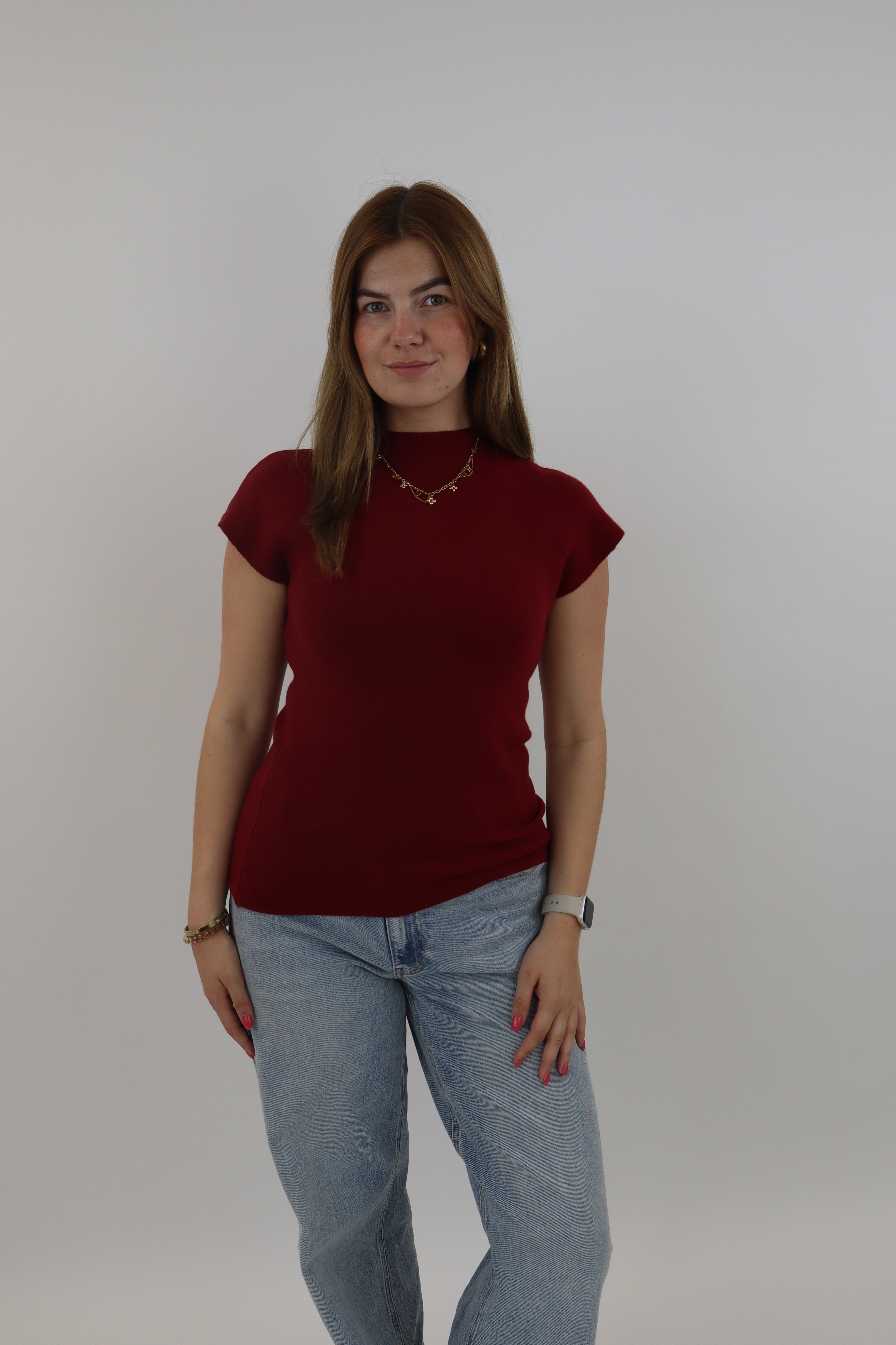 Roos Basic Top Bordeaux