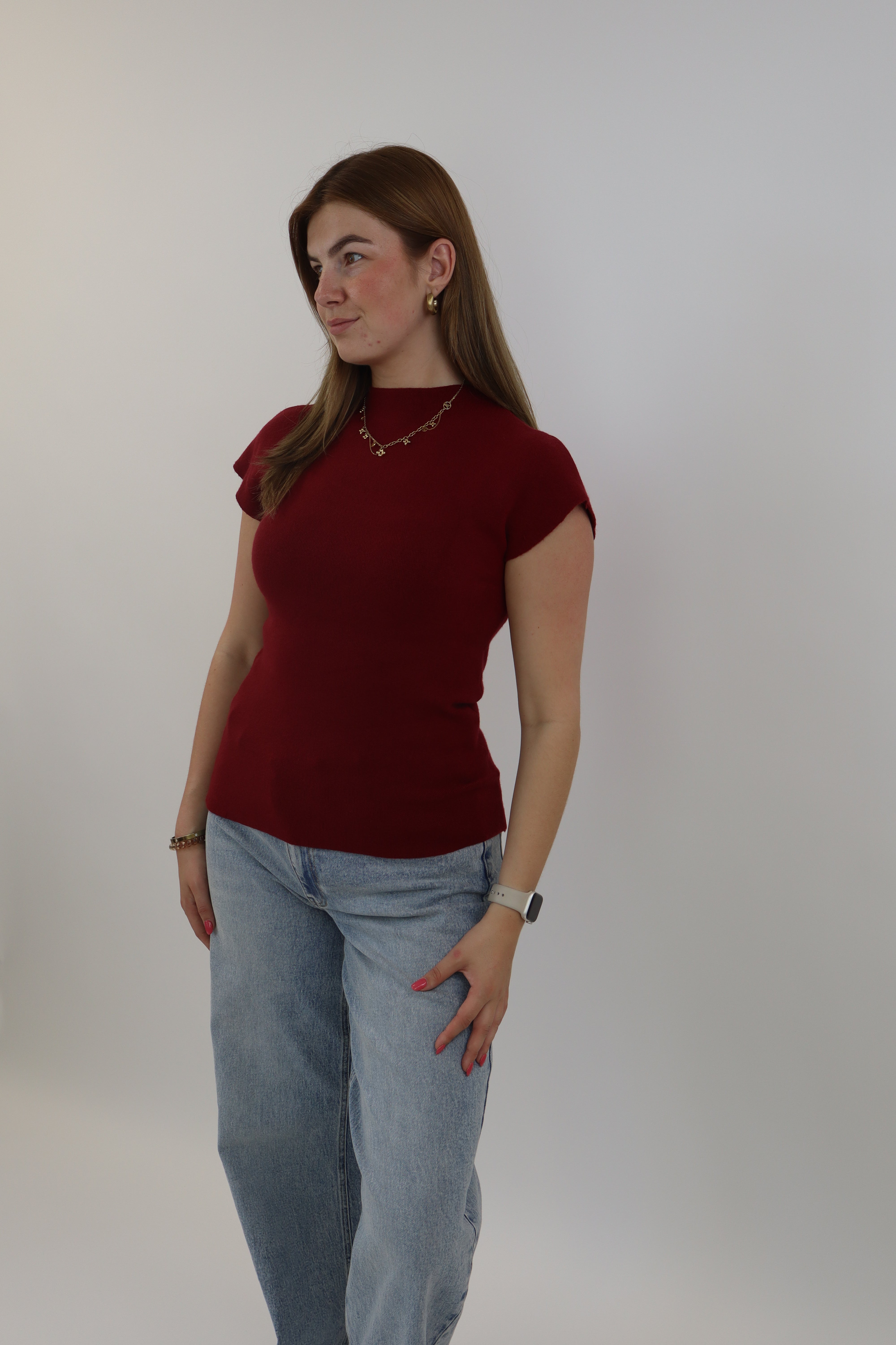 Roos Basic Top Bordeaux