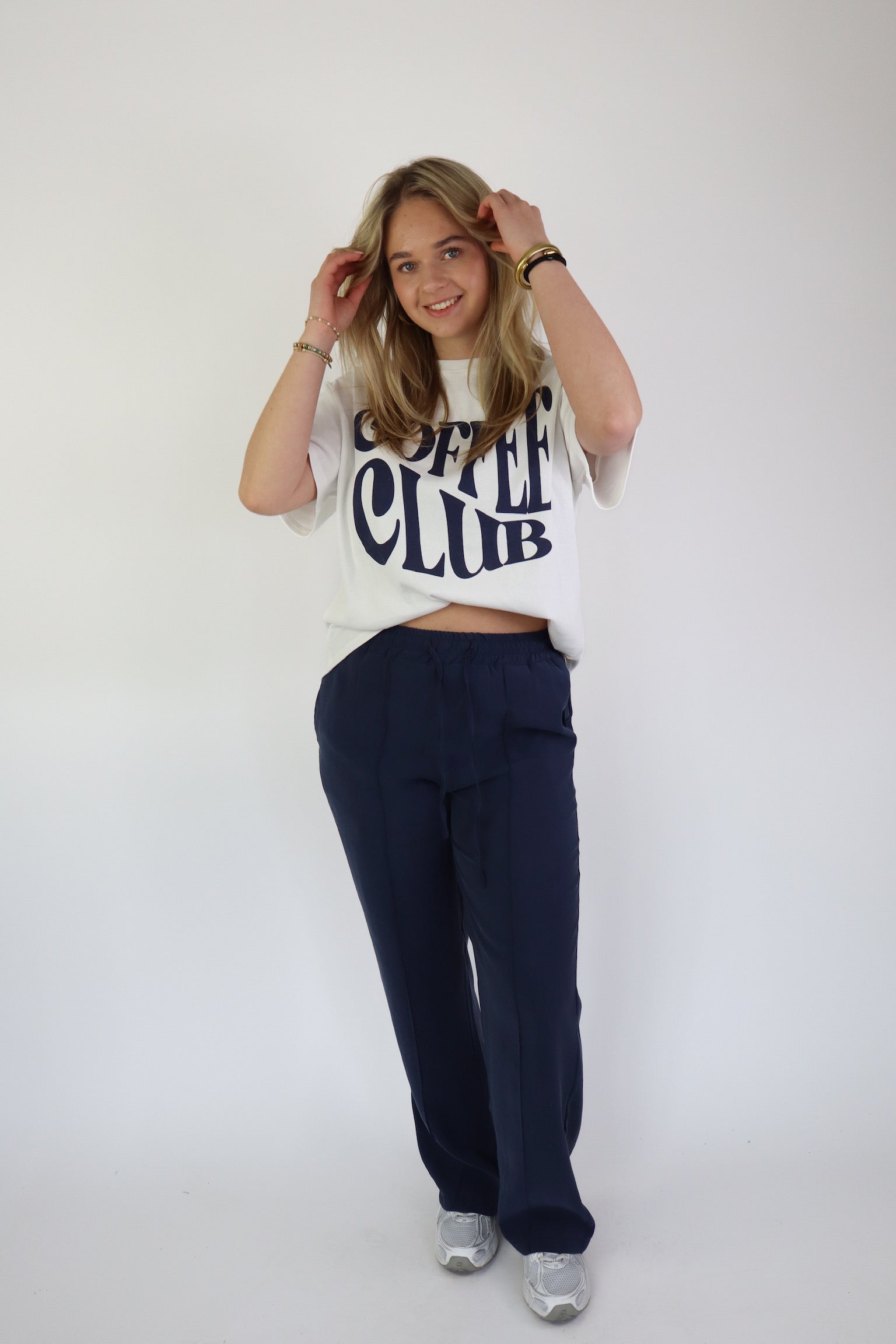 Coffee Club Tee Navy