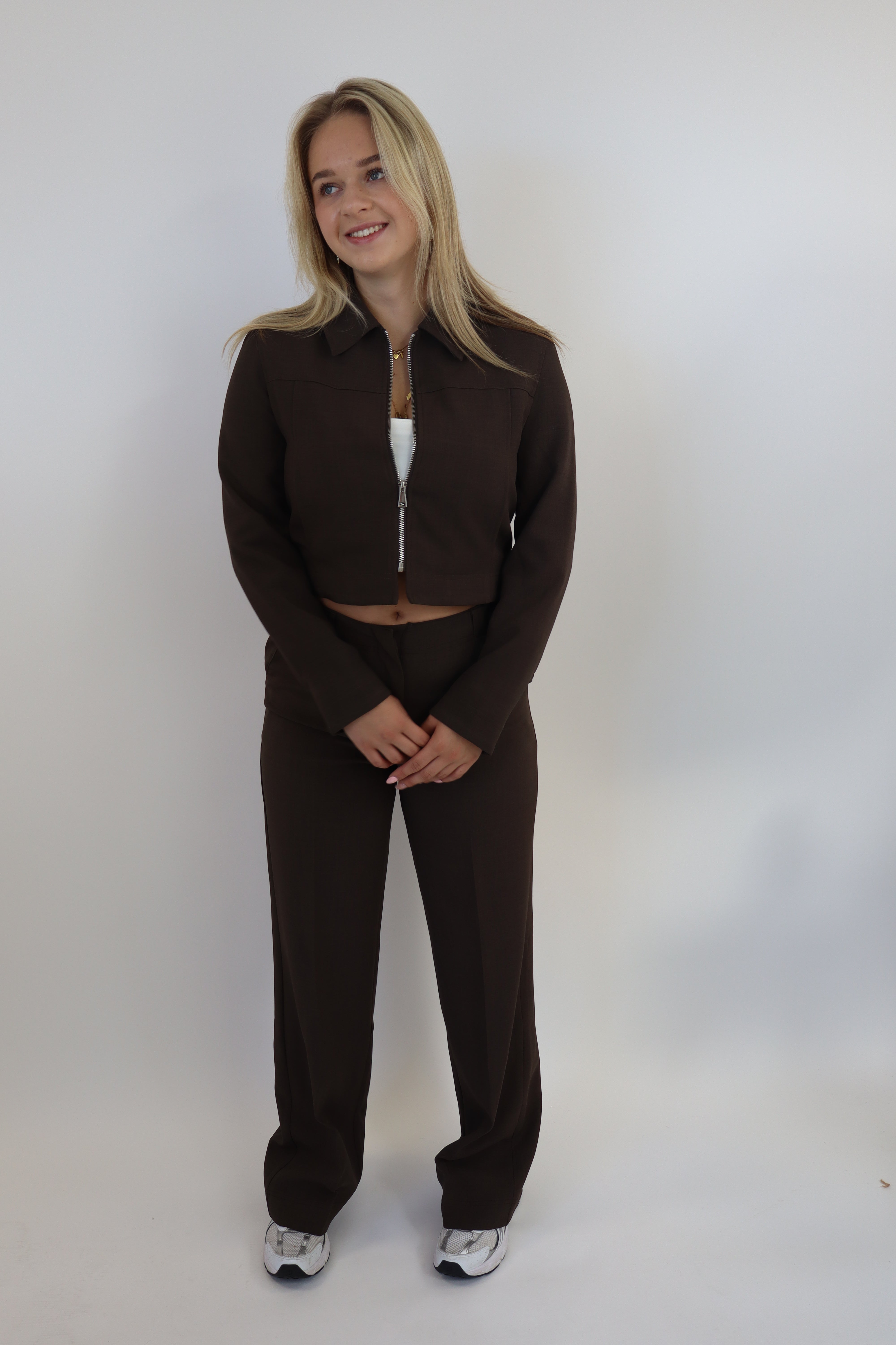 By Kie Pantalon - Dark Brown