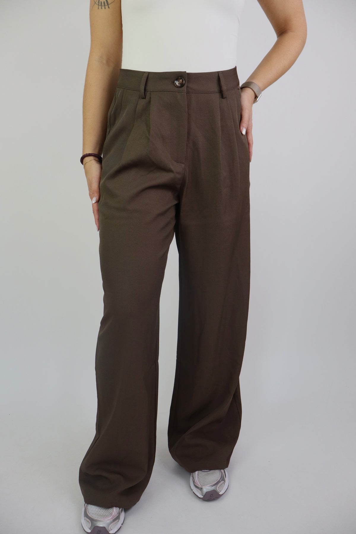 Maison Sophie Pantalon Brown