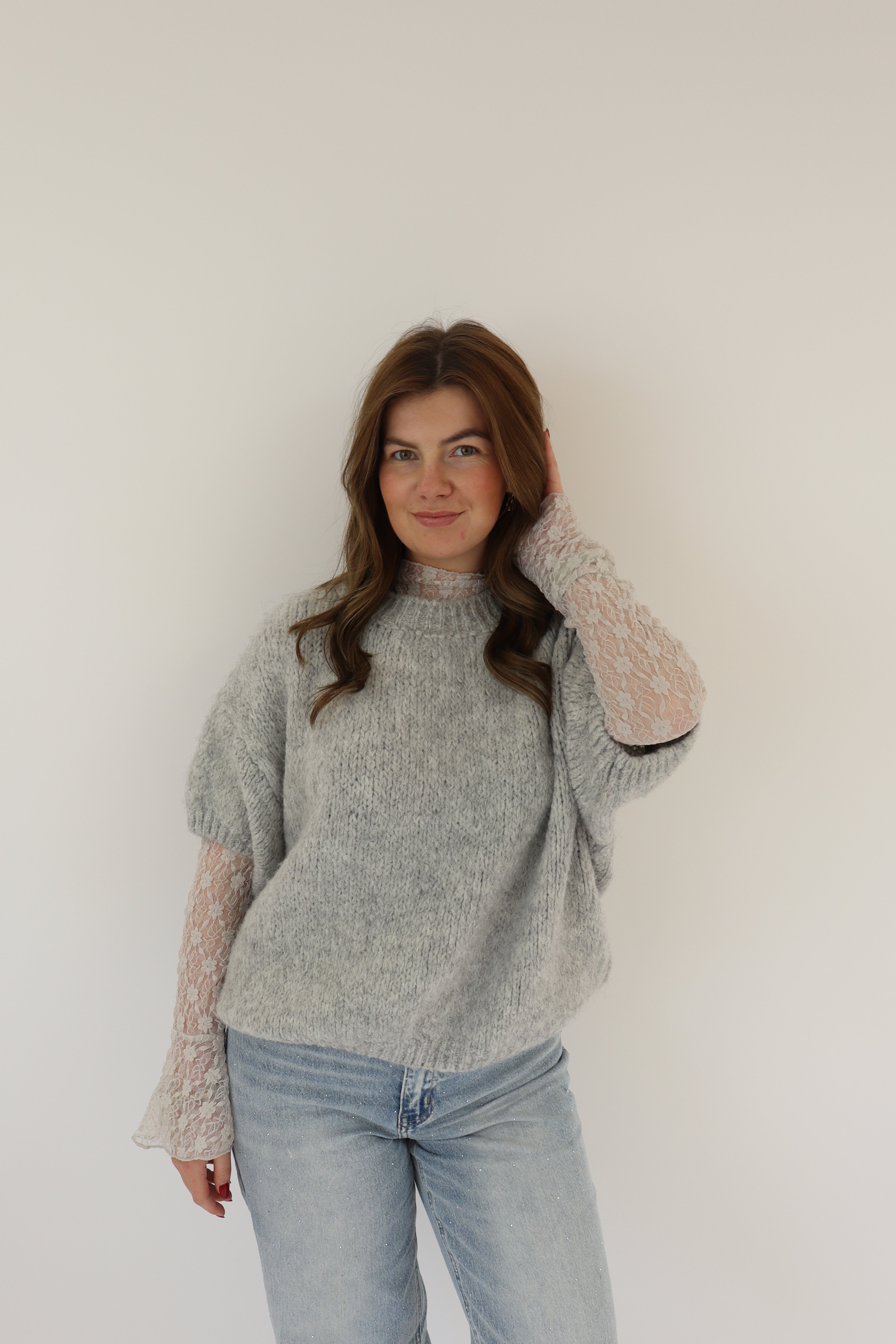 Emma Knit Grey