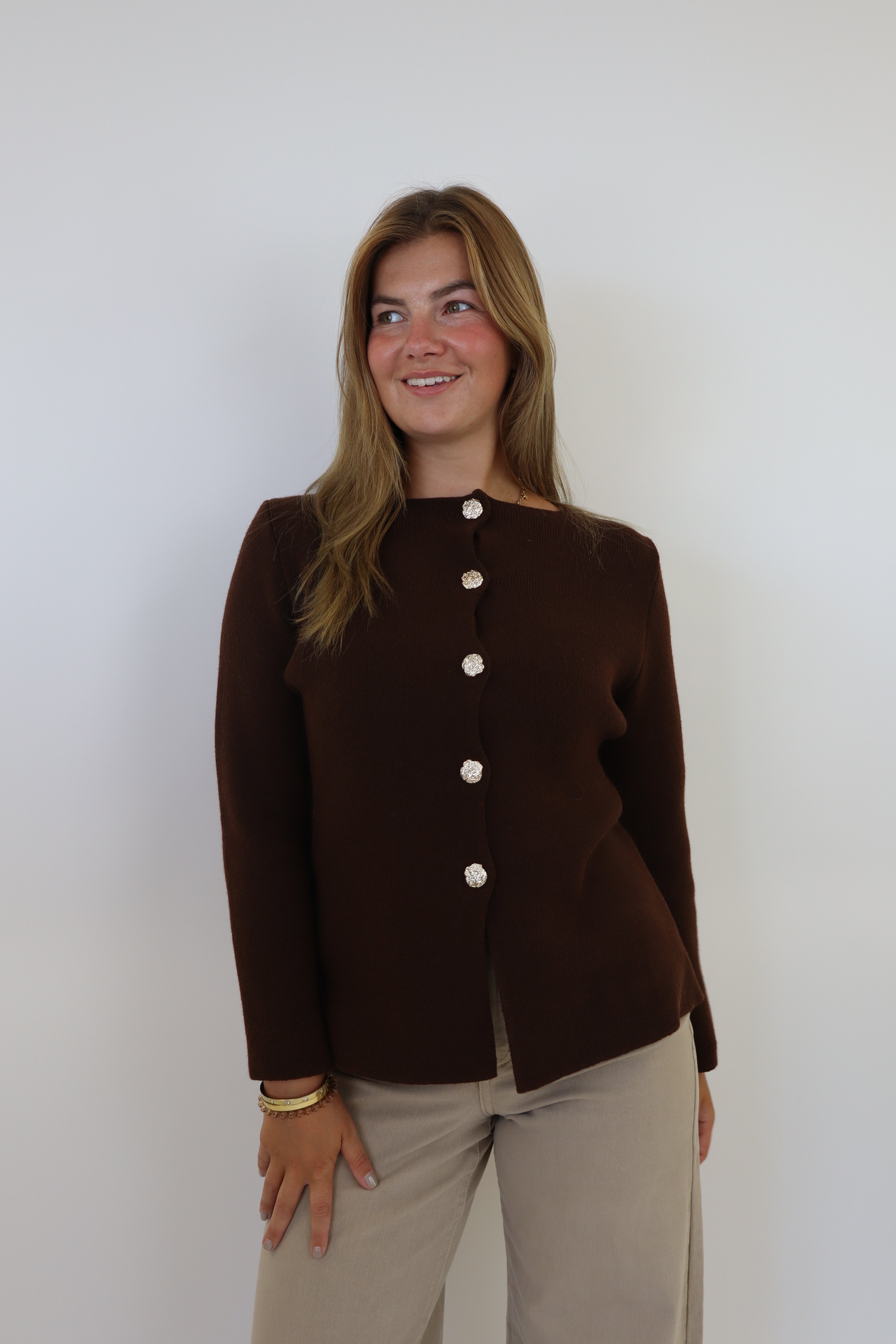 Sofie Top - Brown