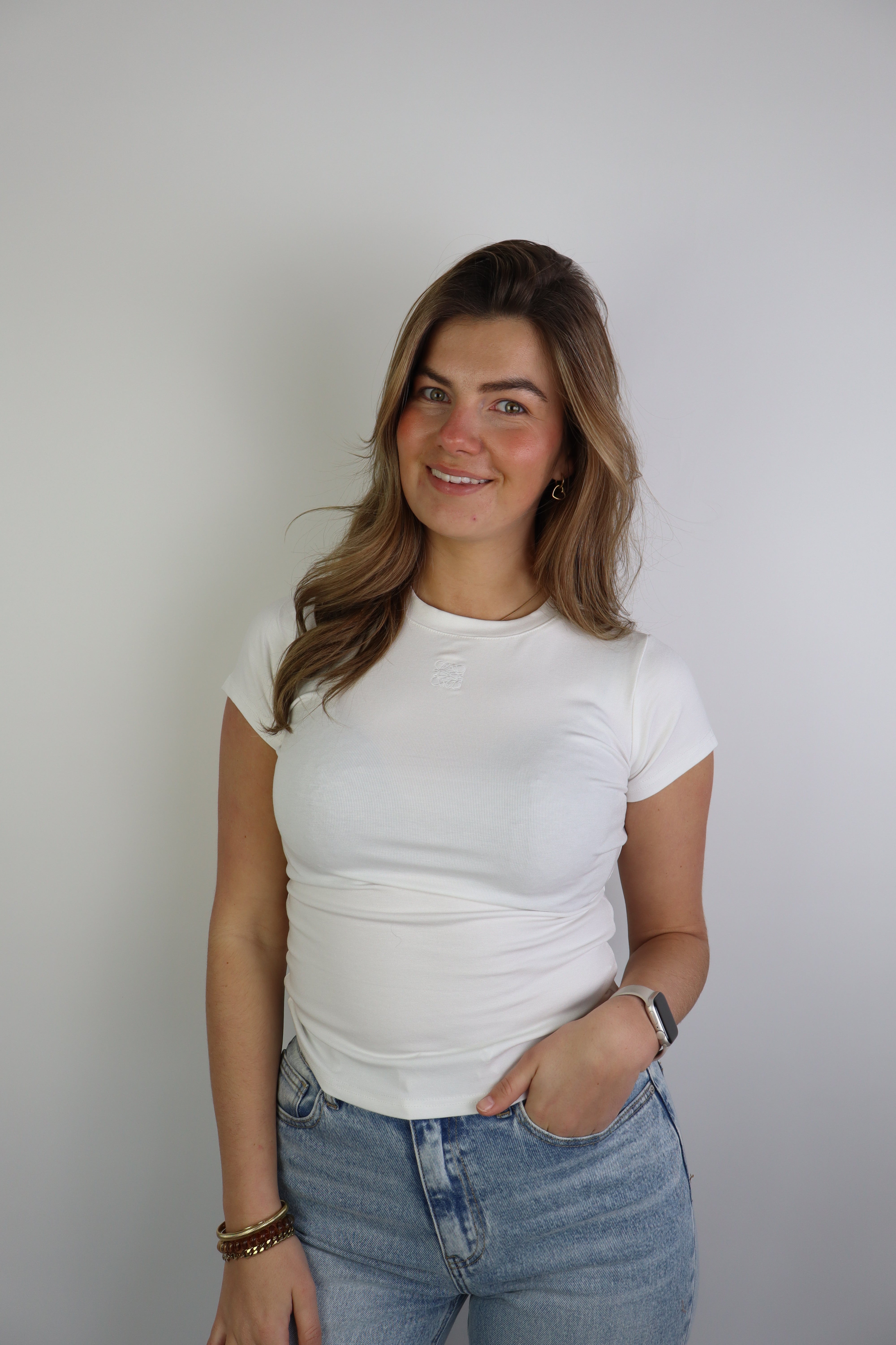 Carmen Logo Tee White