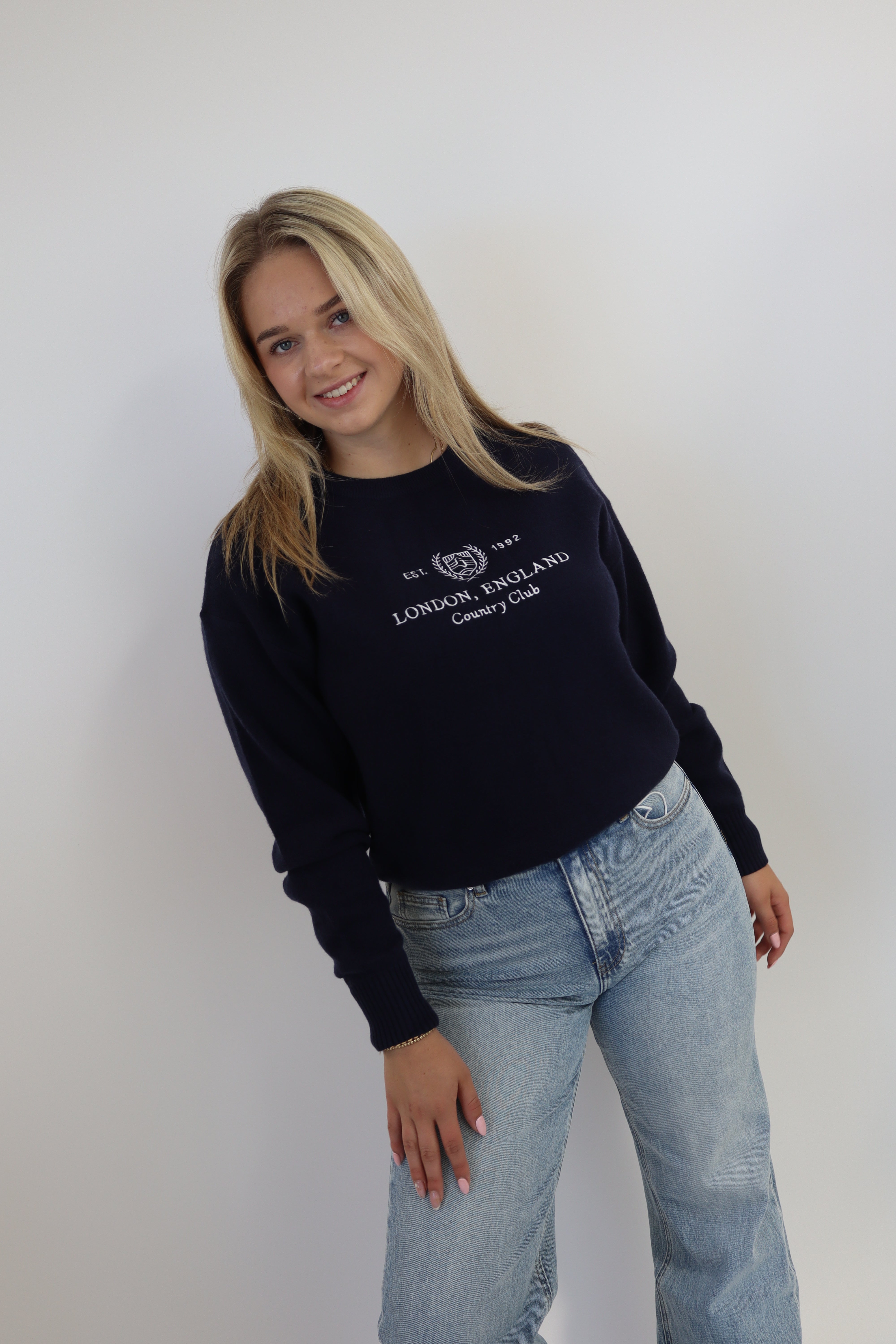 London Sweater - Navy