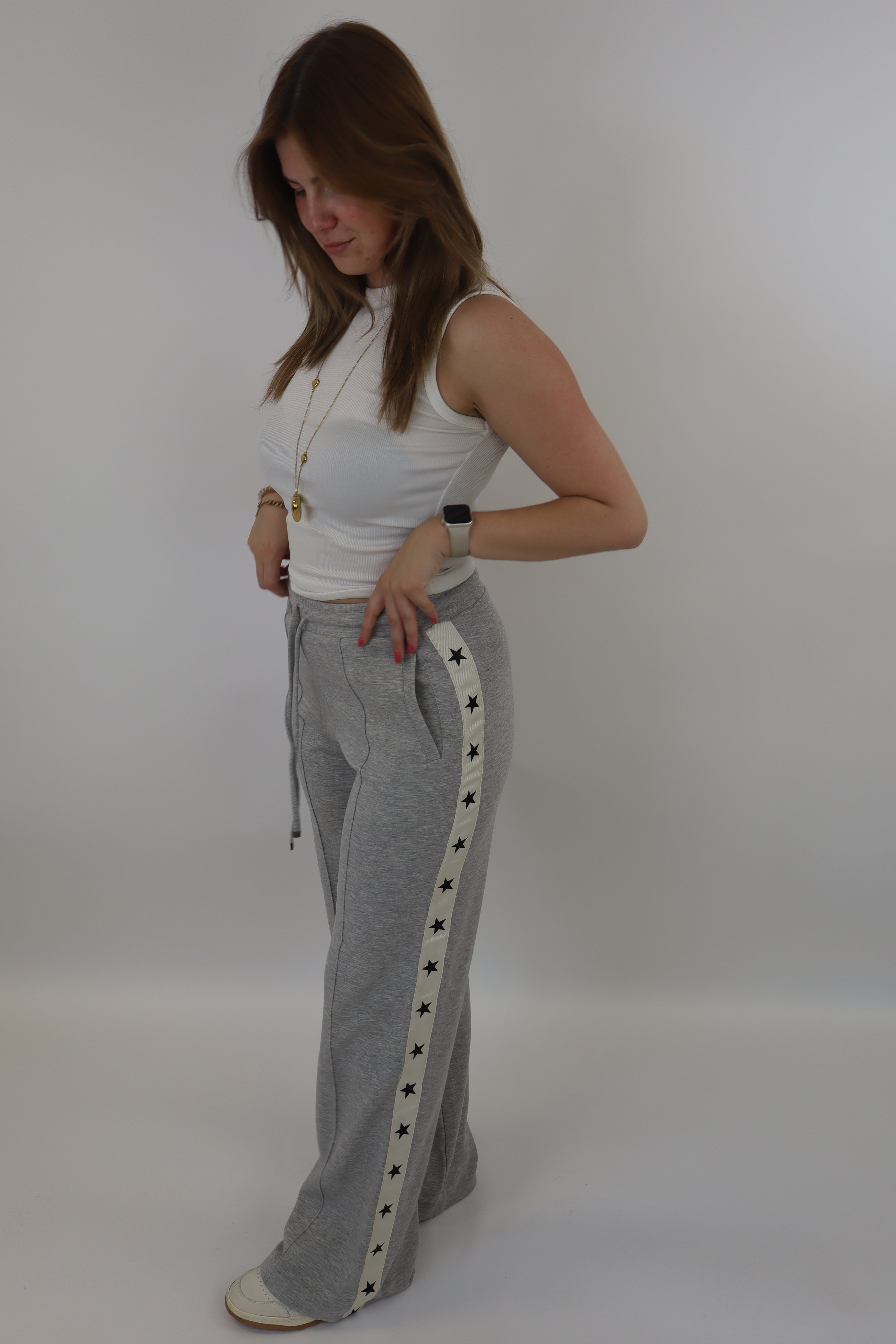 Star Pants Grijs
