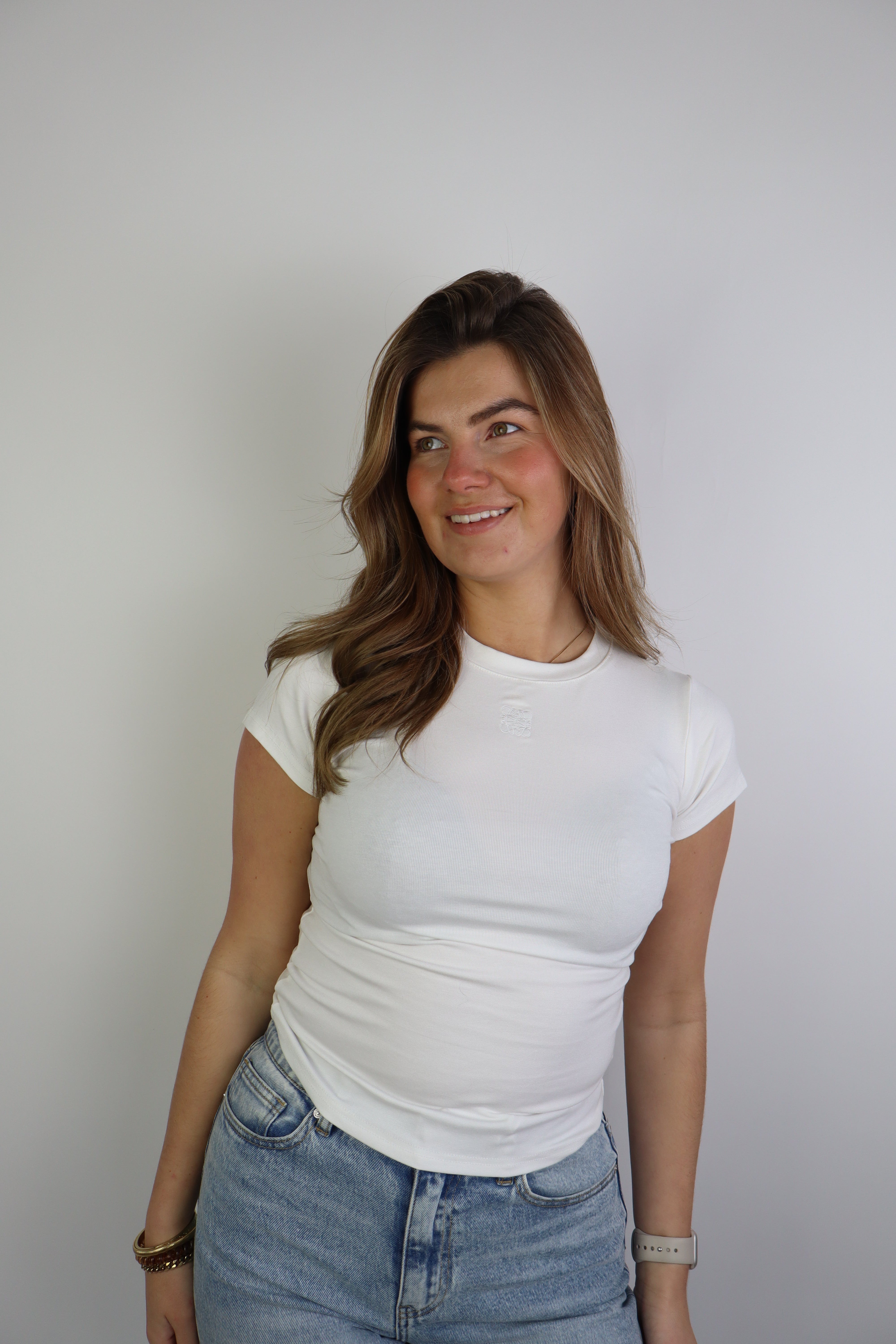 Carmen Logo Tee White