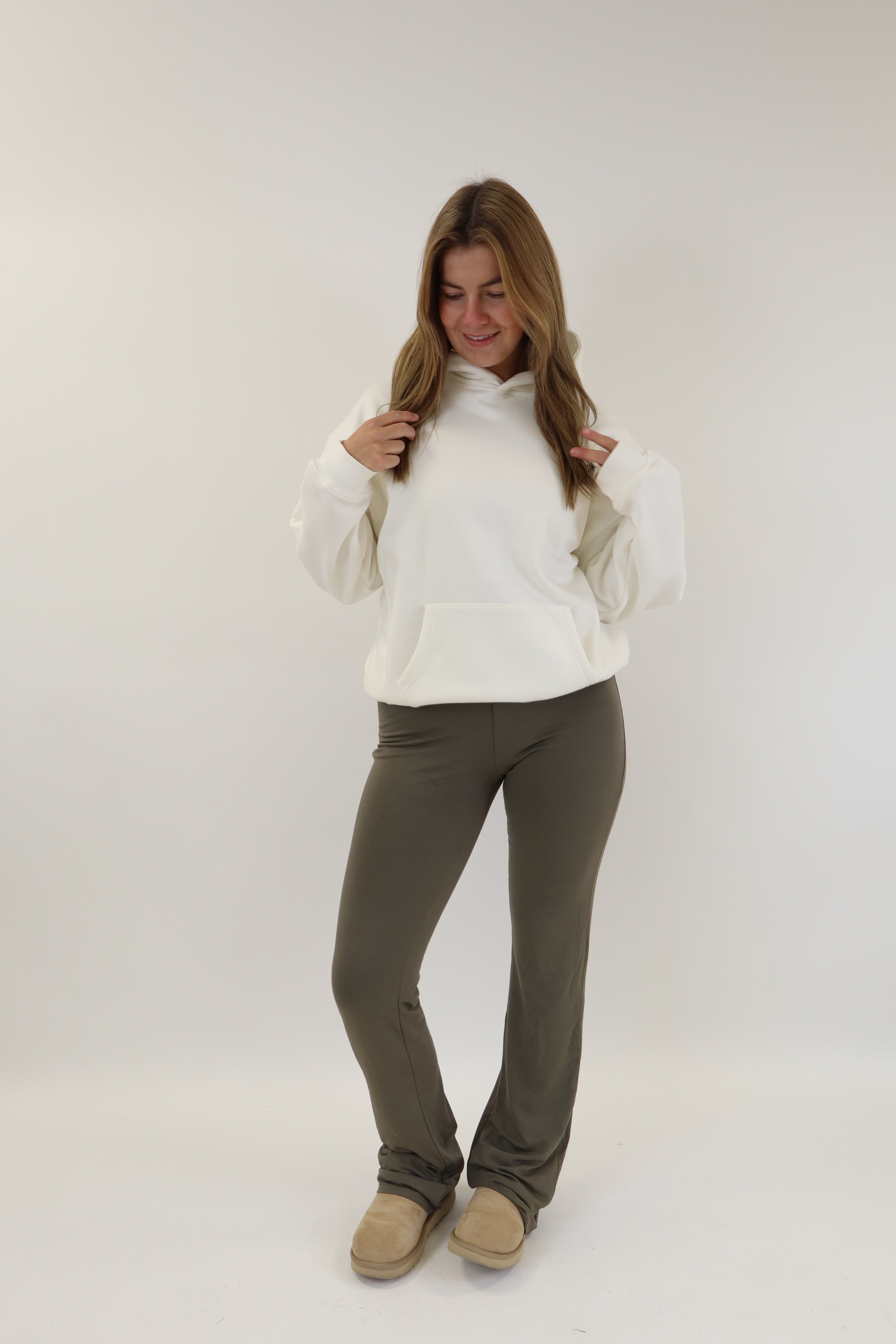 Loïs Comfy Pants Dark Taupe