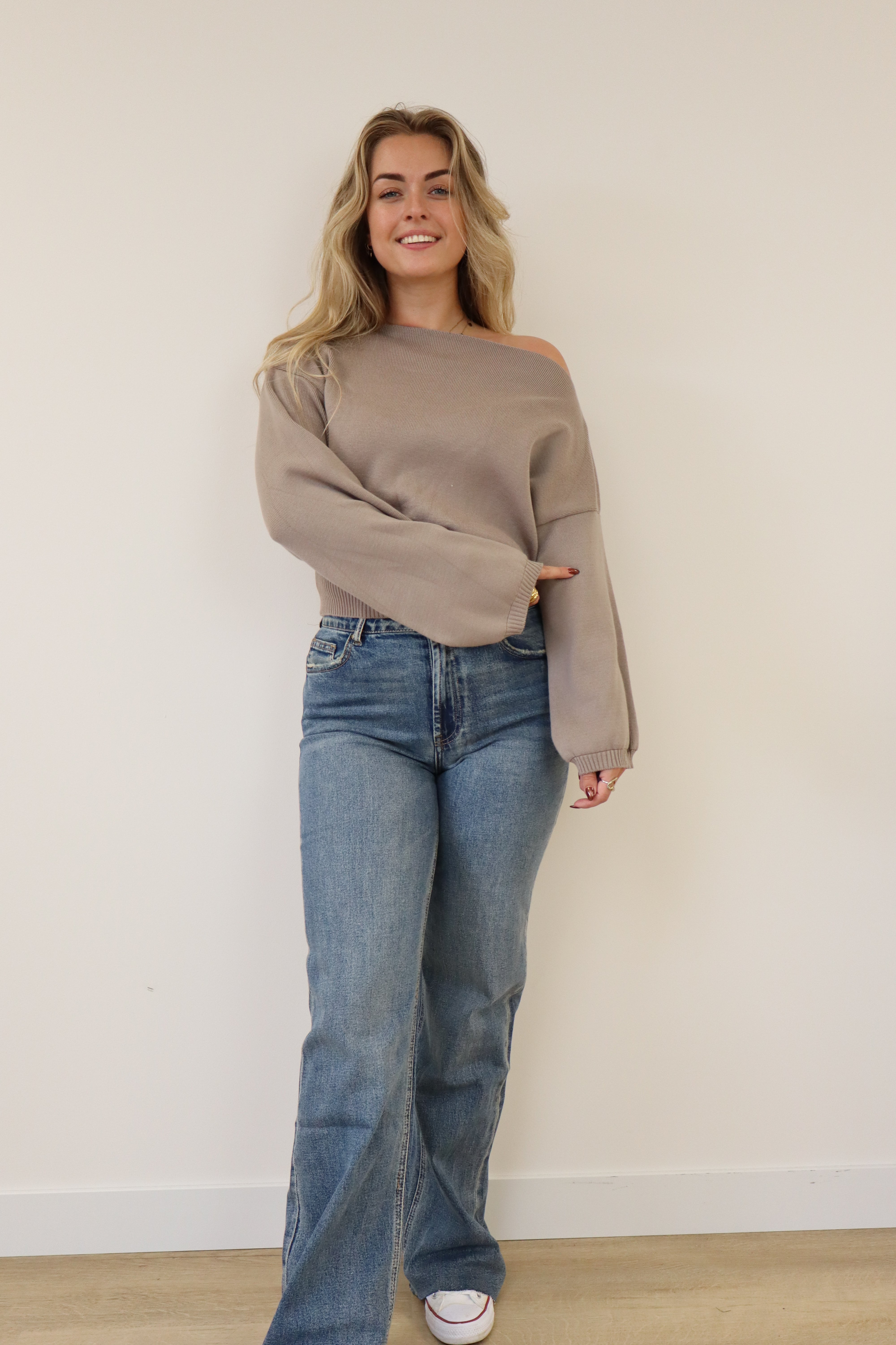 Straight Leg Jeans Vintage Look W3758