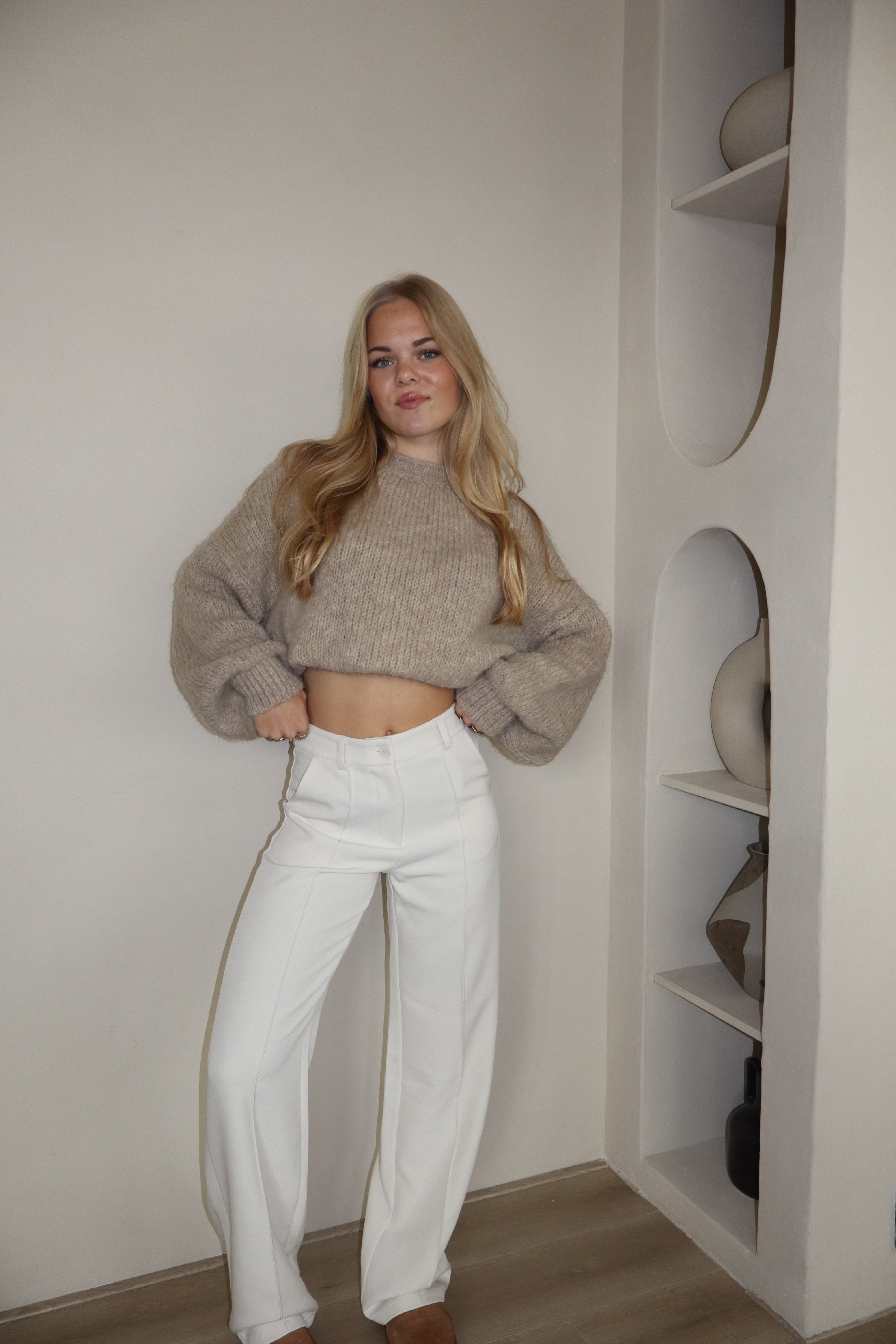 Nové Pantalon Creme