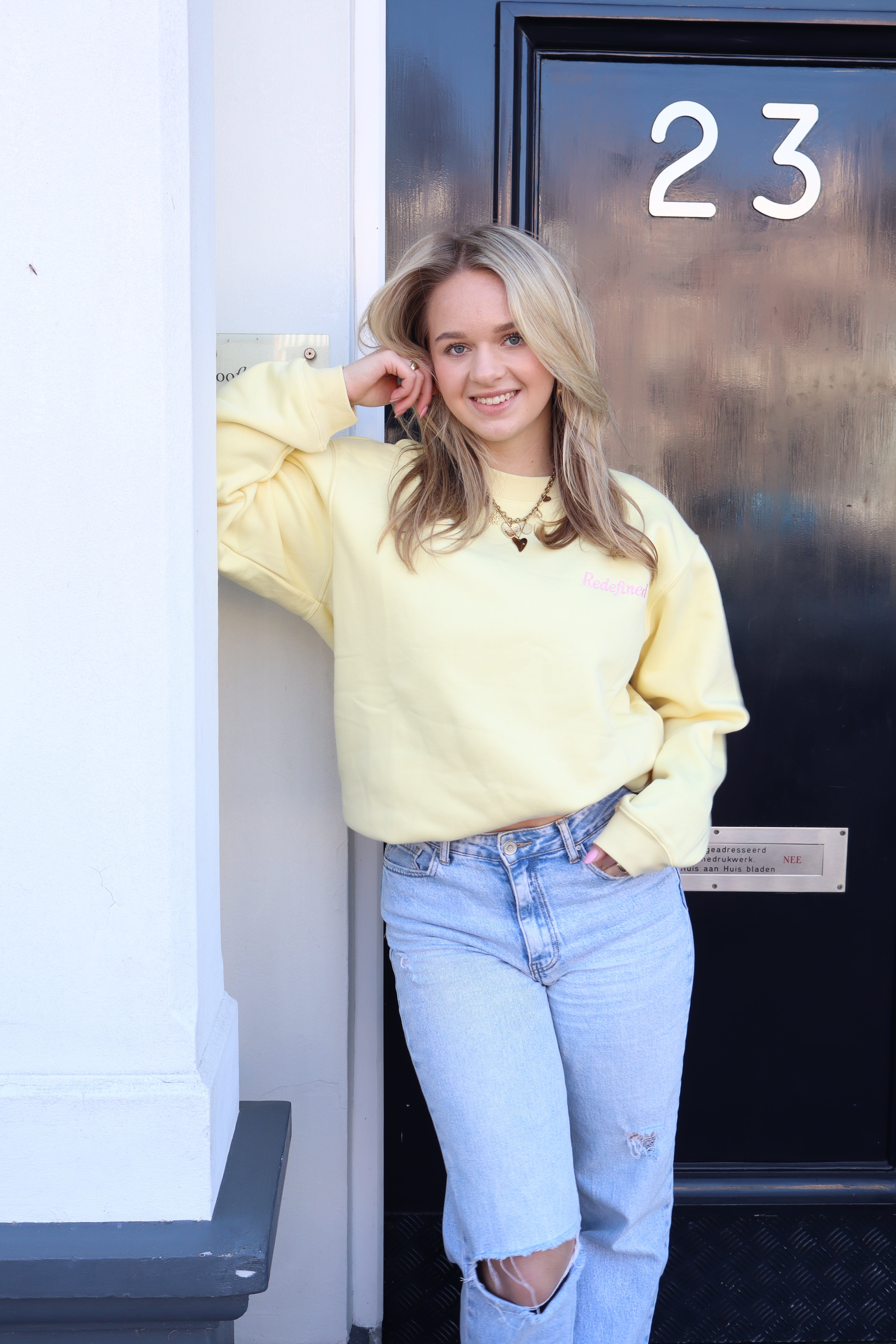 Redefined Sweater Geel