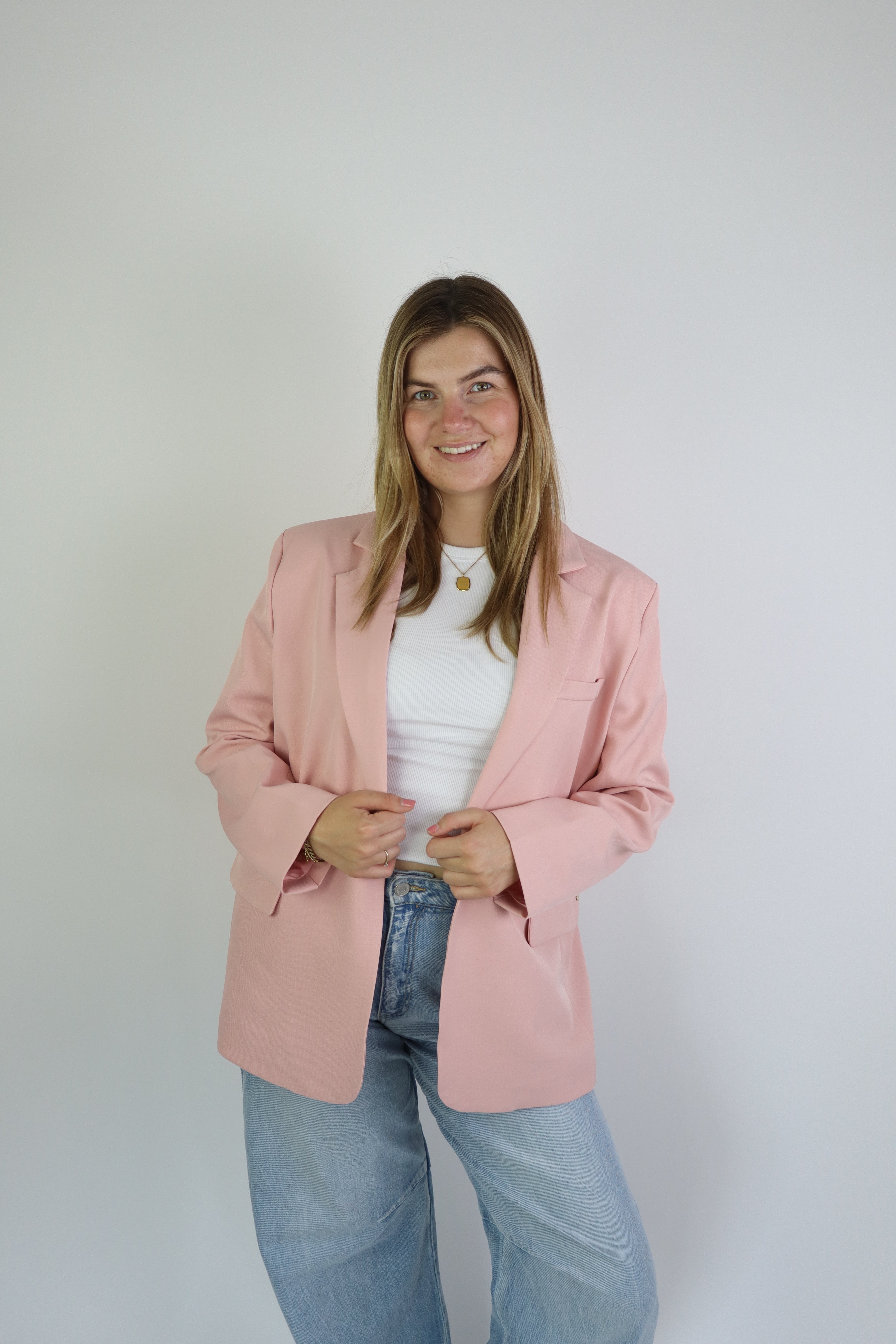 Bowie Blazer Roze