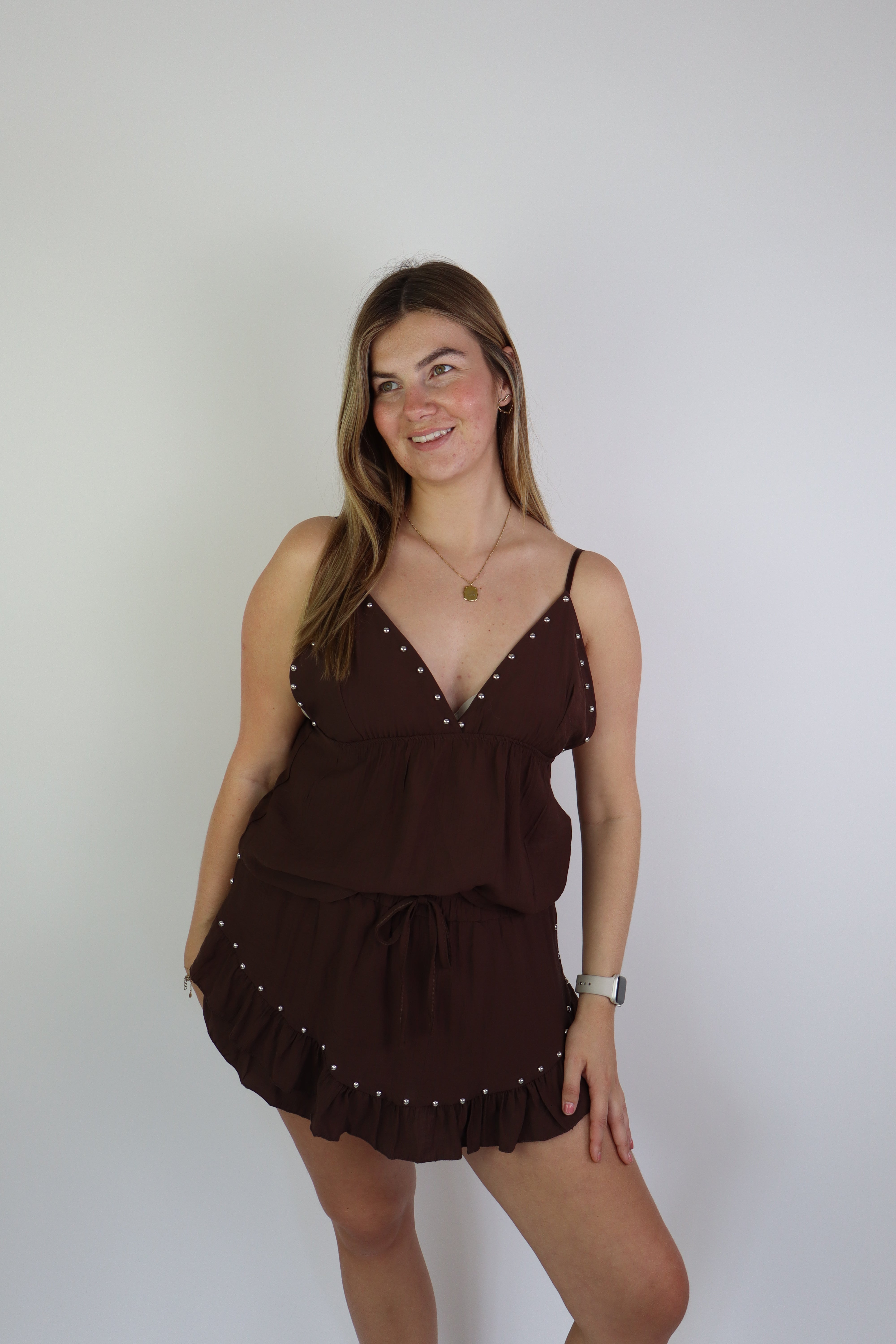 Studs Summer Set Brown